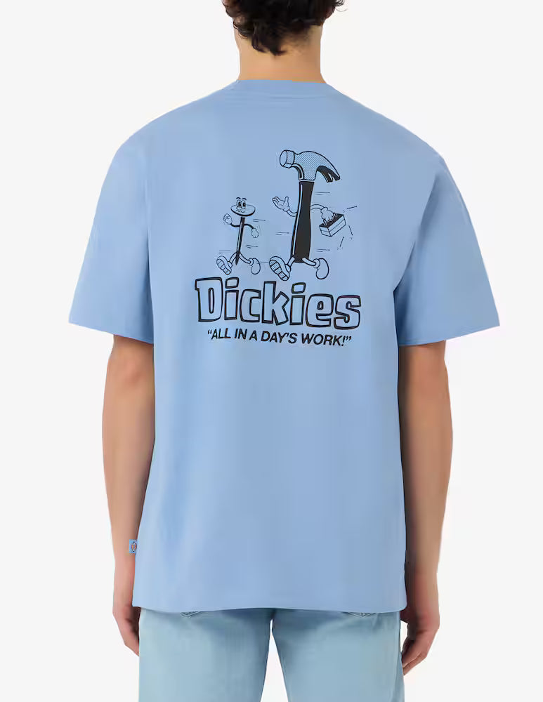 T-SHIRT FAIRLAWN IN COTONE BLU CIELO