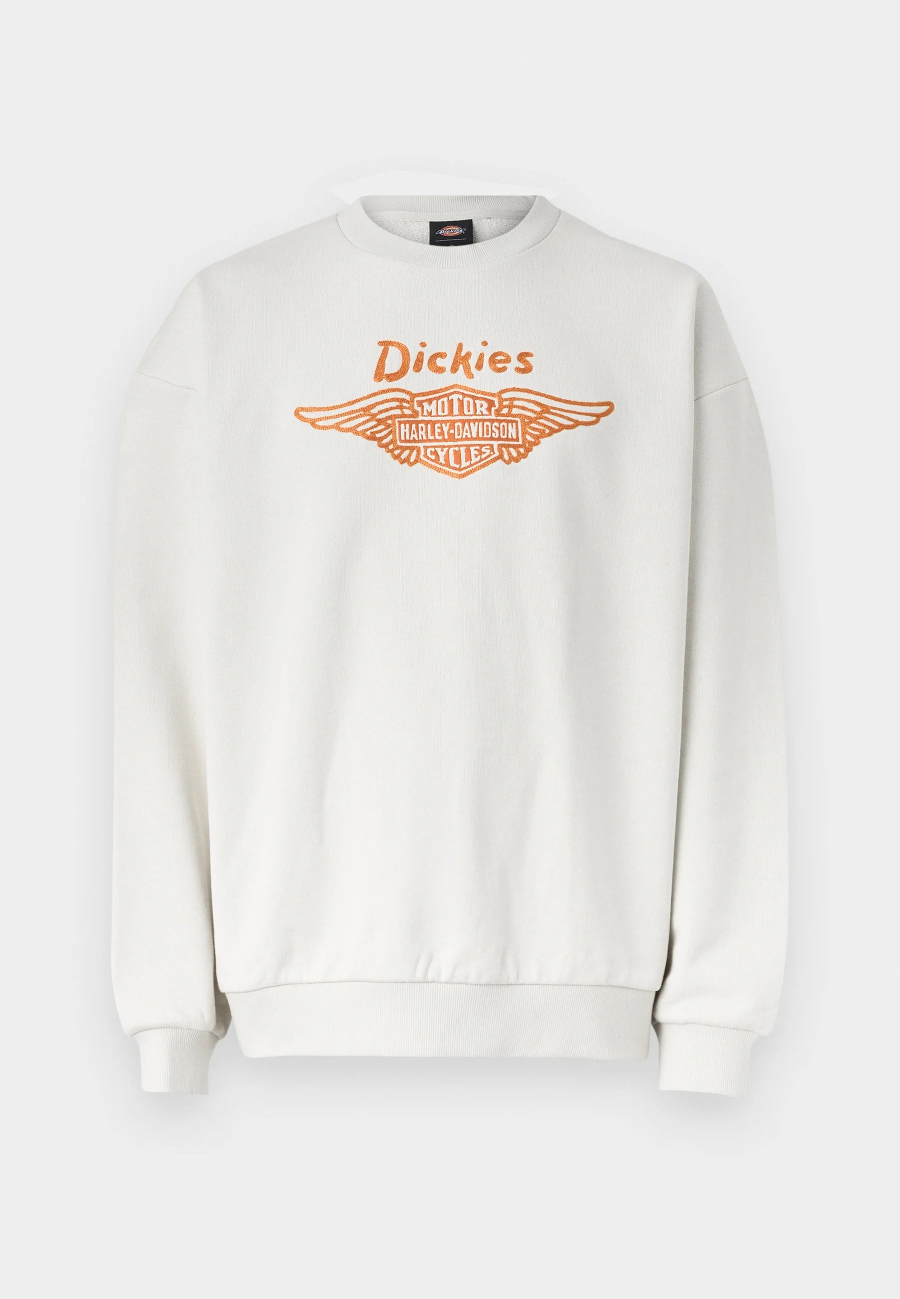 FELPA DICKIES X HARLEY DAVIDSON IN COTONE BONE