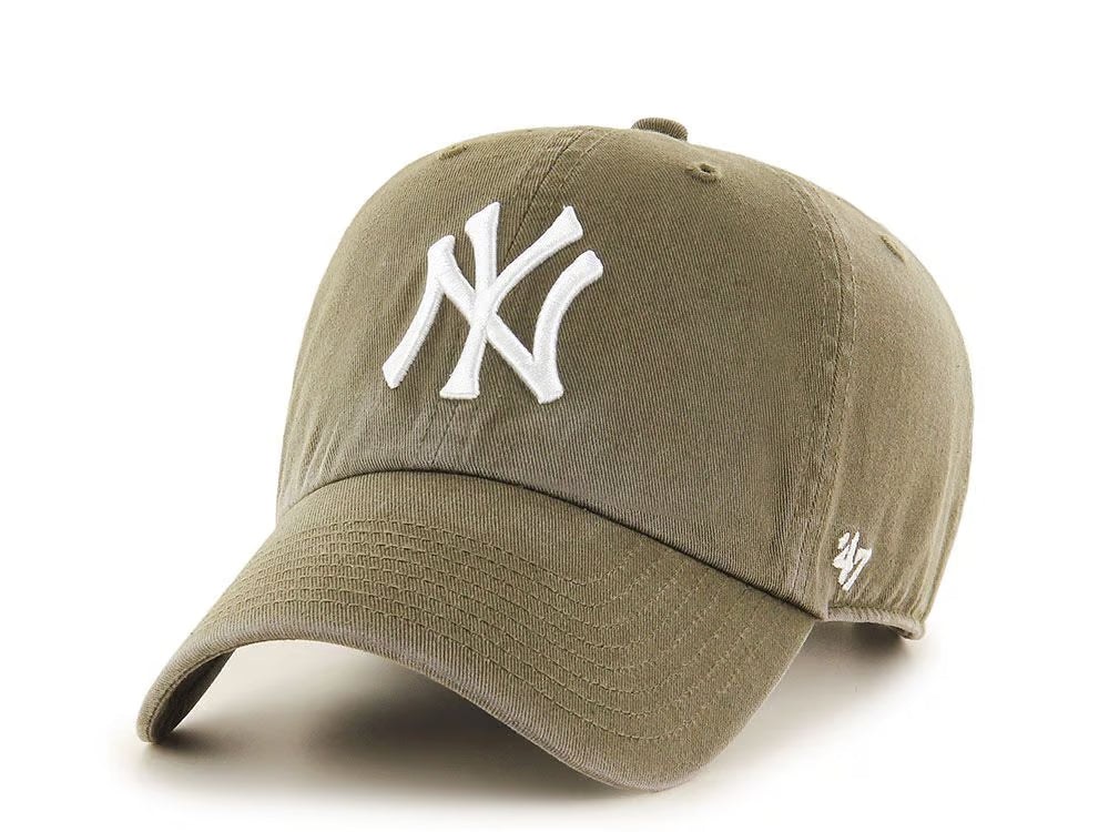 CAPPELLINO NY YANKEES IN COTONE LEGNO SANDALO