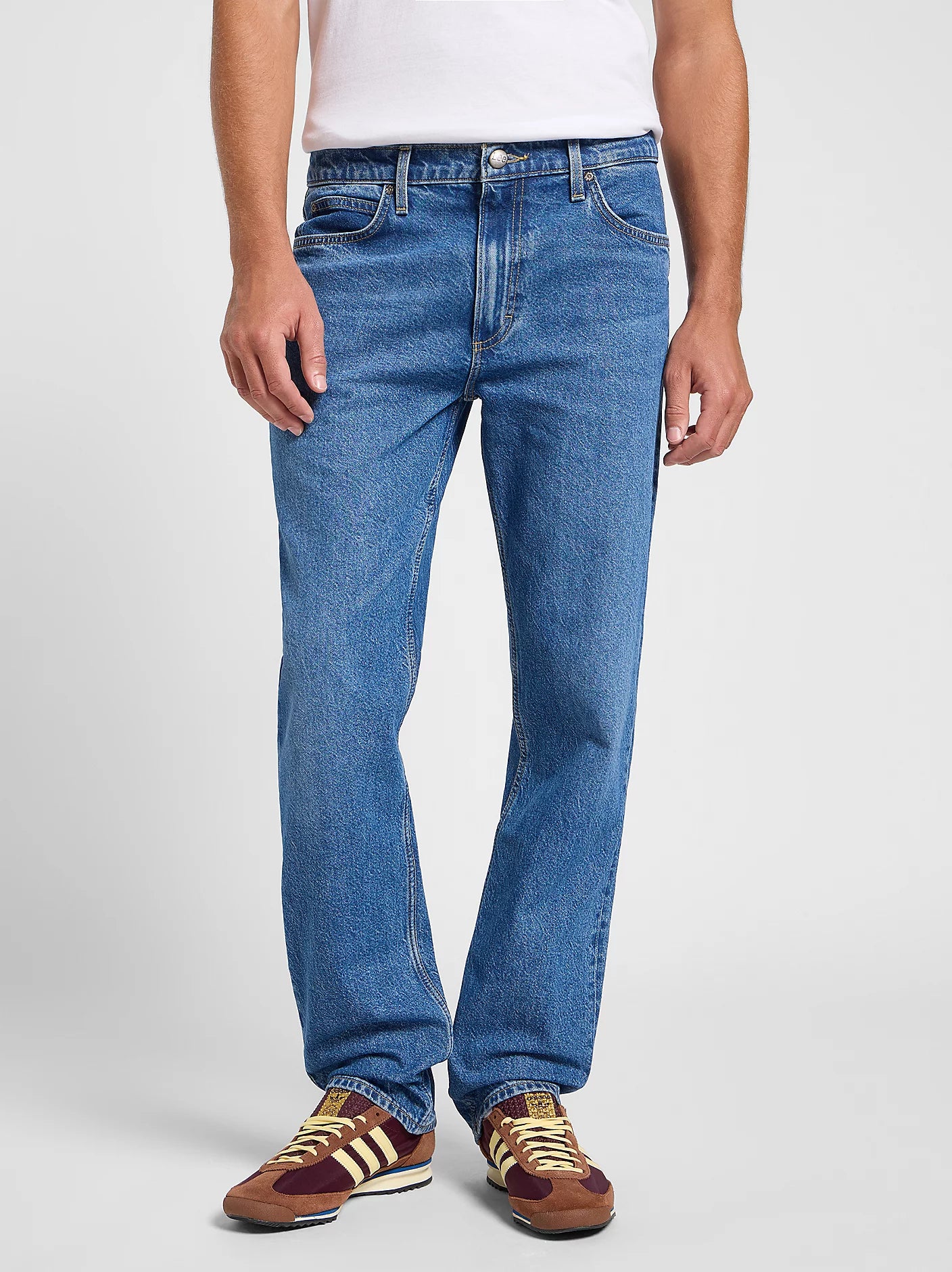 DENIM DRITTO REGULAR FIT SLAVATO 80'S