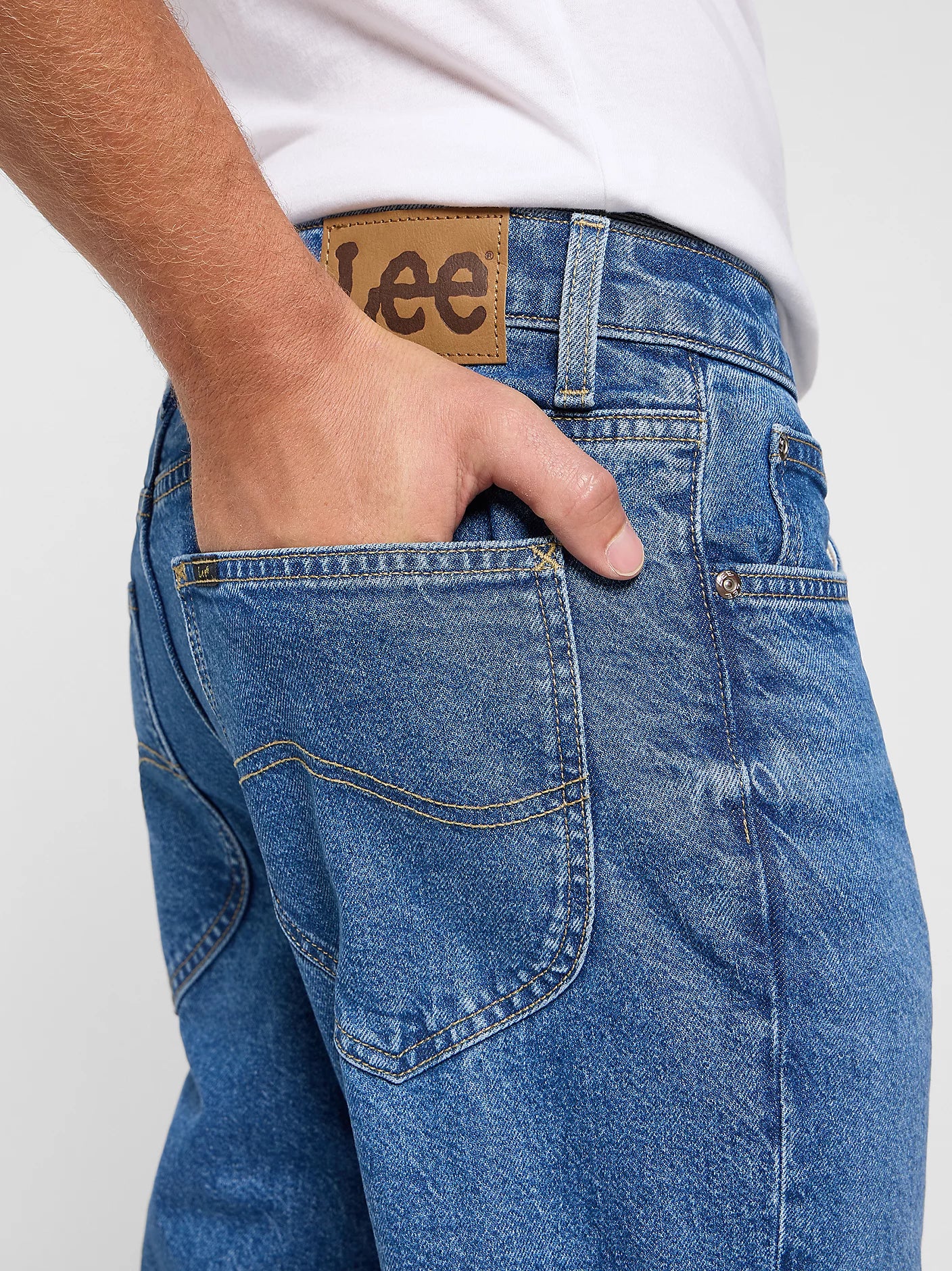 DENIM DRITTO REGULAR FIT SLAVATO 80'S