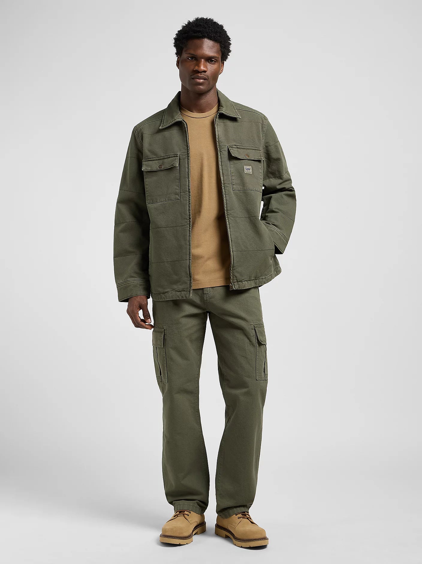 giacca QUILTED WORKWEAR foderata in pile