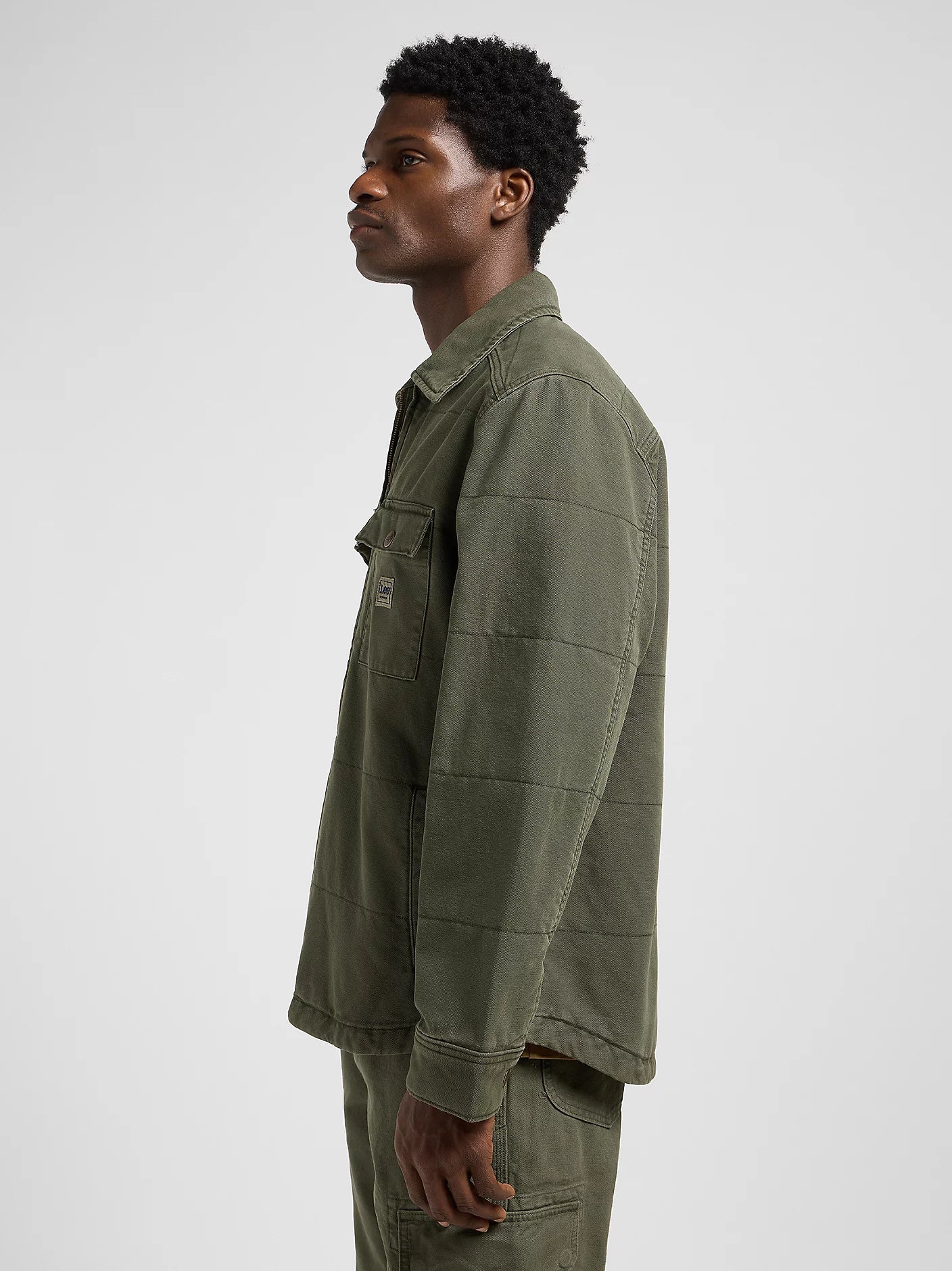 giacca QUILTED WORKWEAR foderata in pile