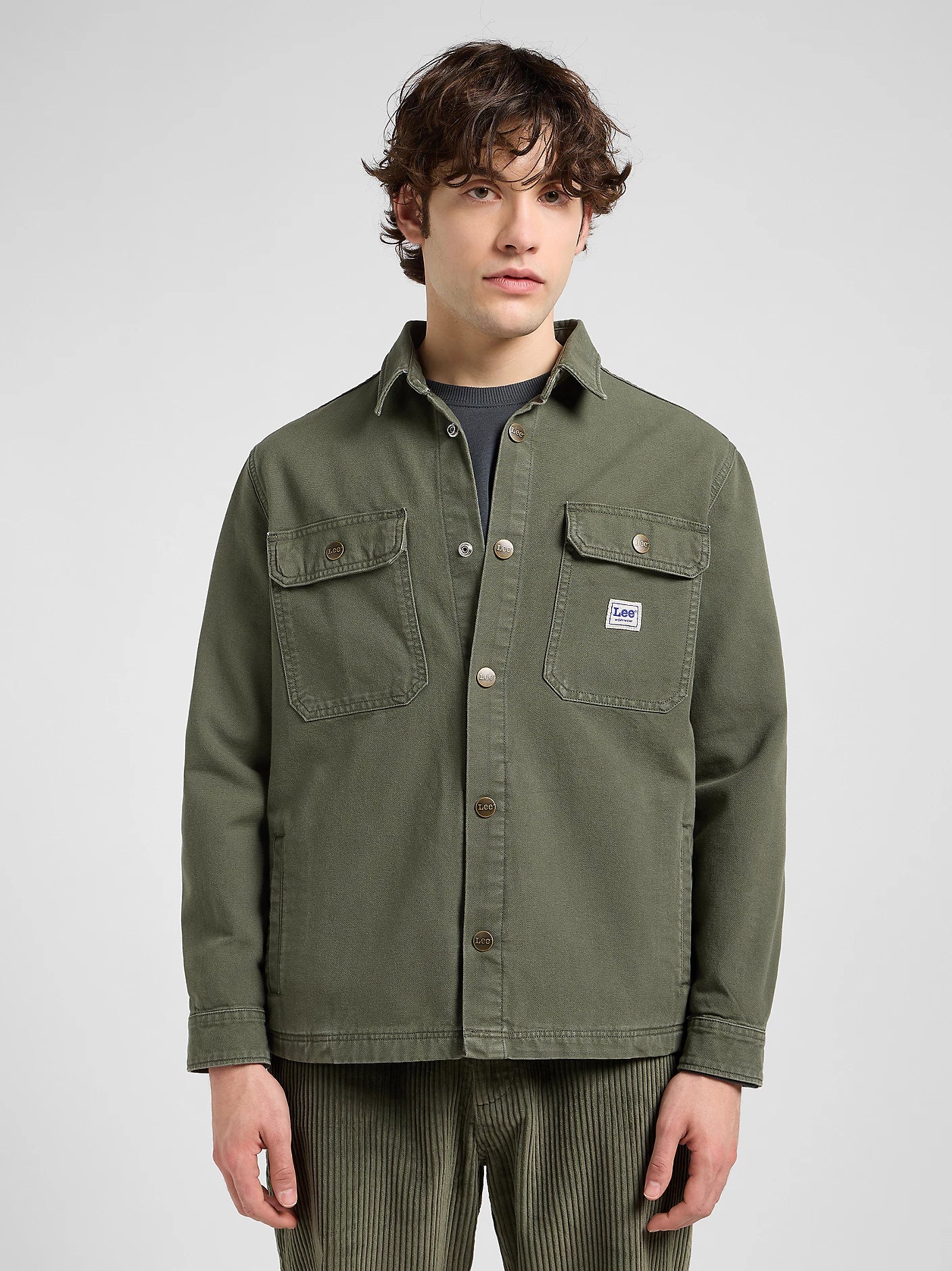 overshirt workwear in twill