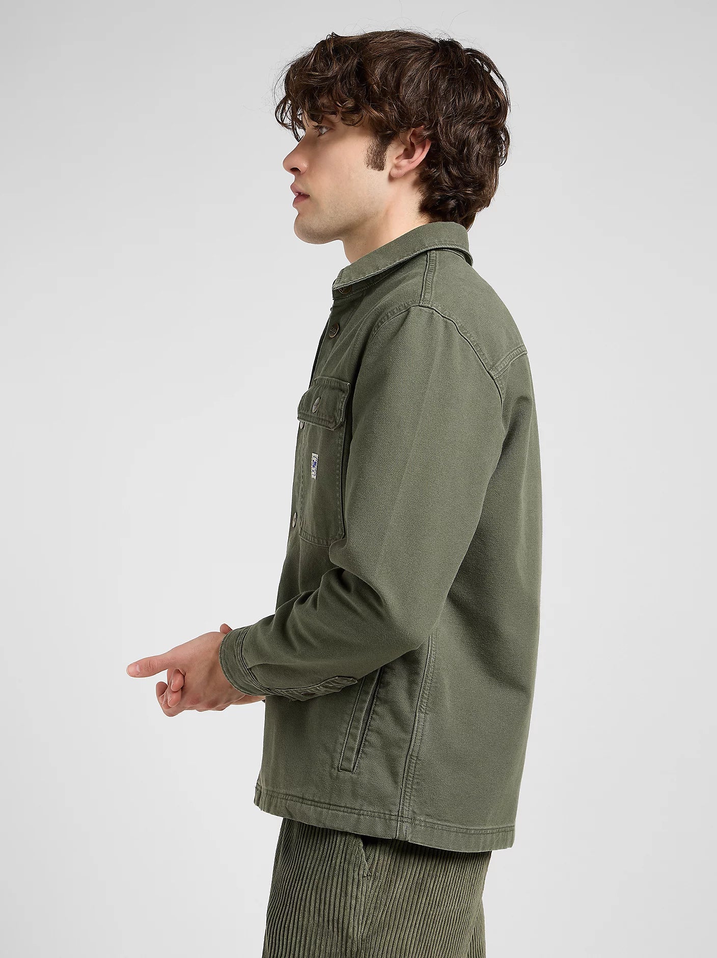 overshirt workwear in twill