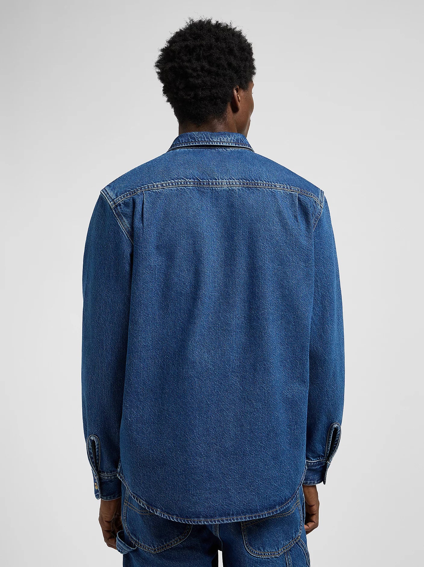 camicia workwear denim pesante