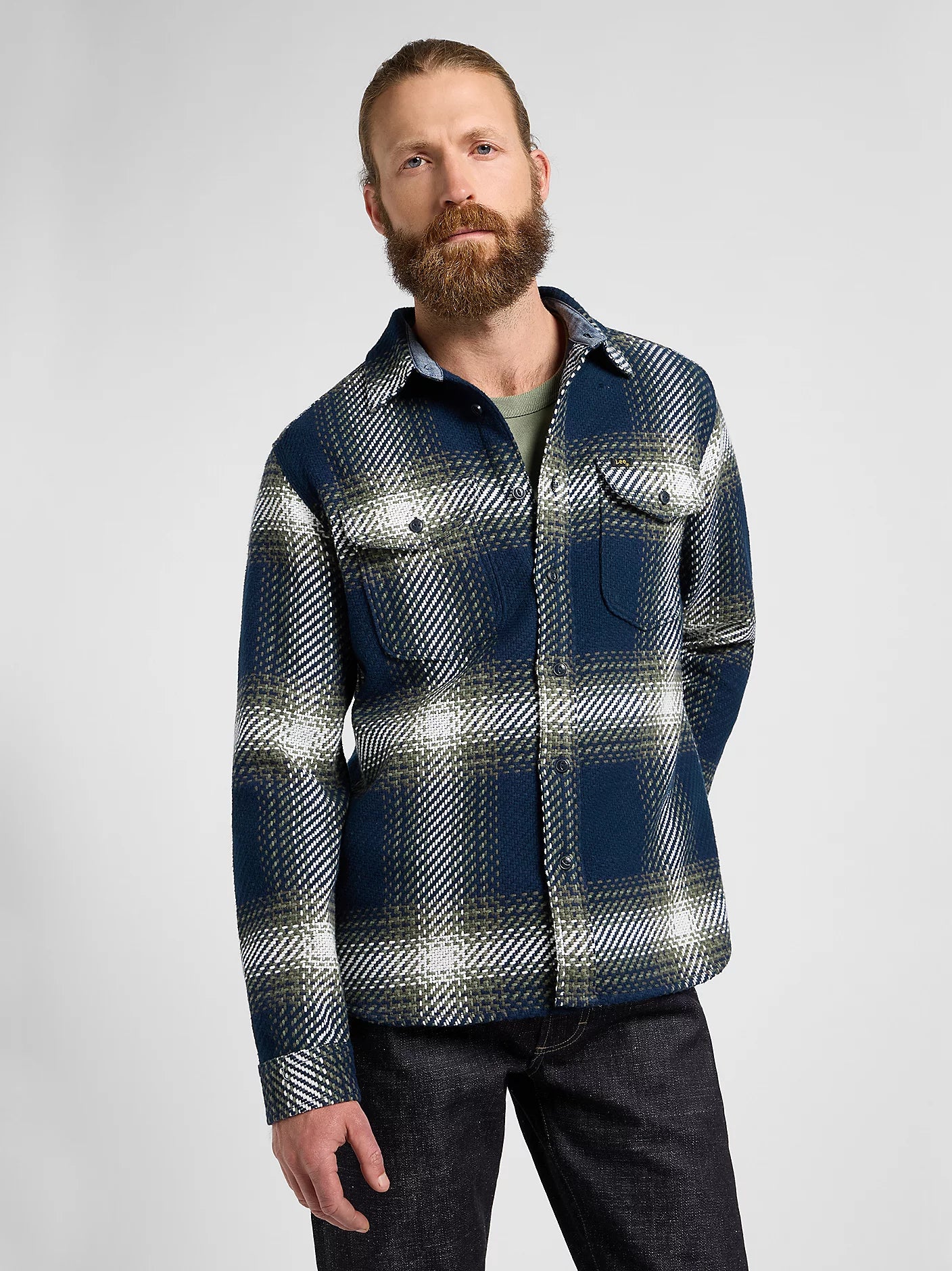 CAMICIA A QUADRI PRREMIUM IN FLANELLA INTRECCIATA