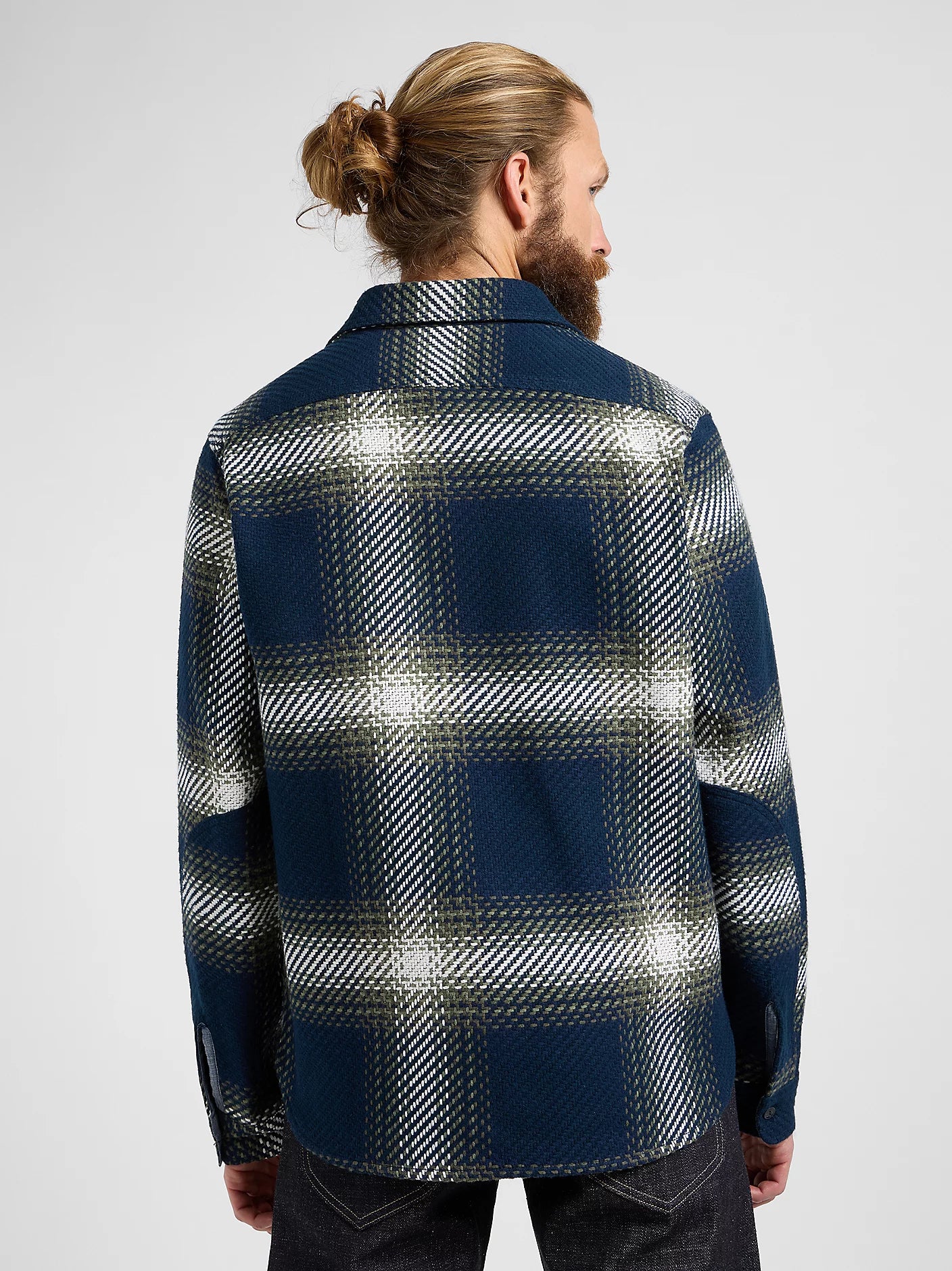 CAMICIA A QUADRI PRREMIUM IN FLANELLA INTRECCIATA