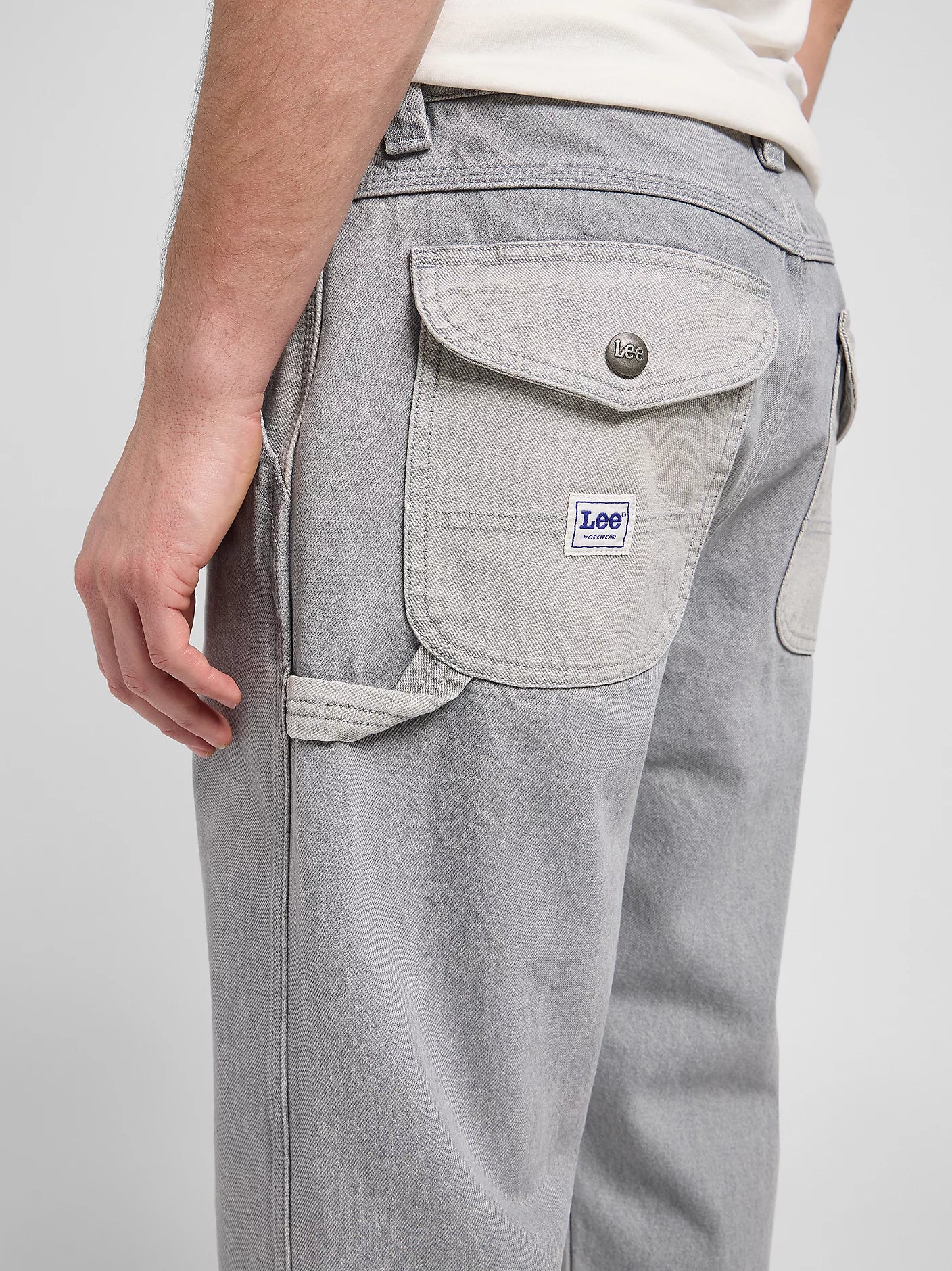 CARPENTER IN DENIM BICOLORE GRIGIO