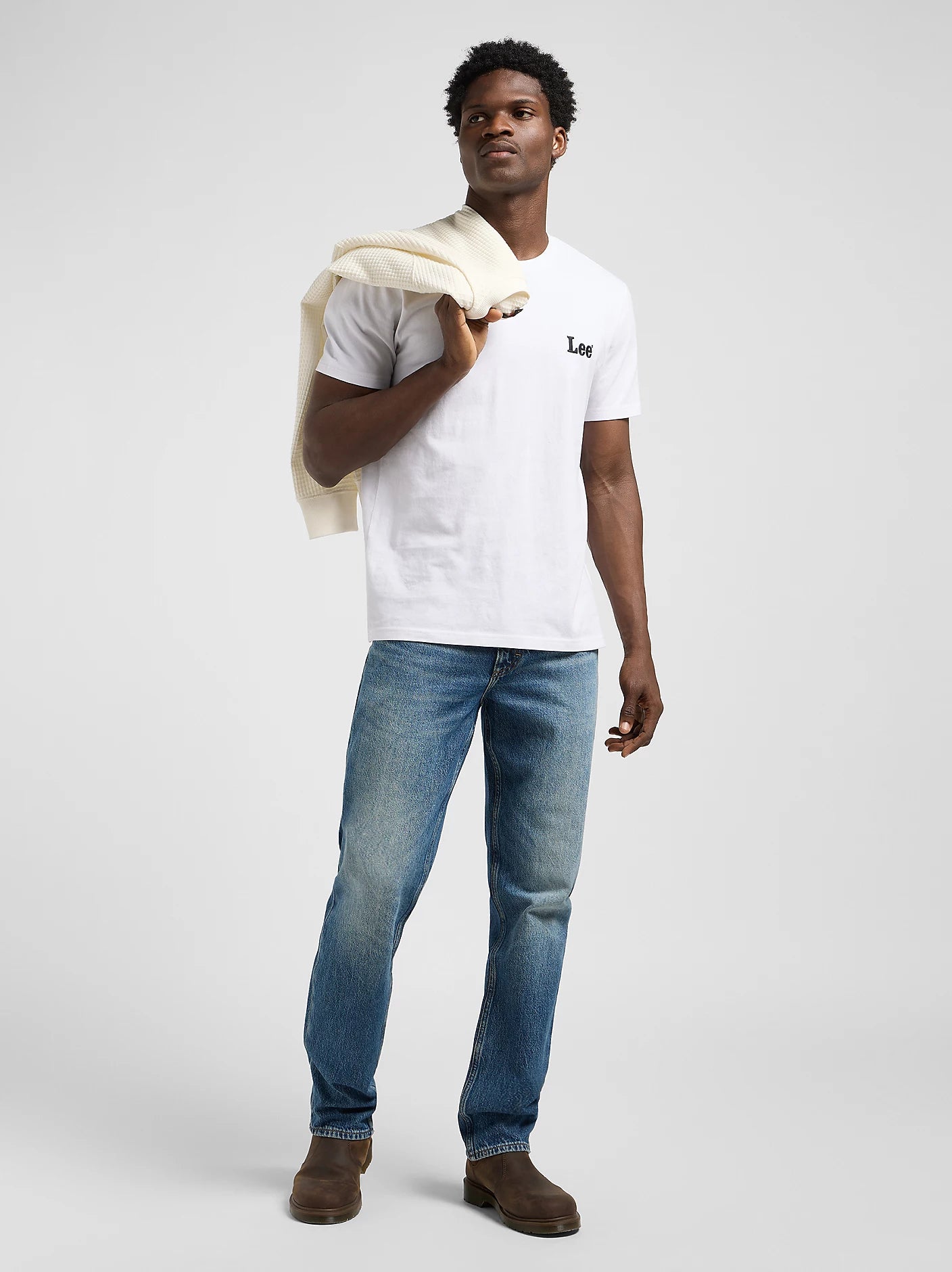 DENIM DRITTO REGULAR FIT SLAVATO 90'S