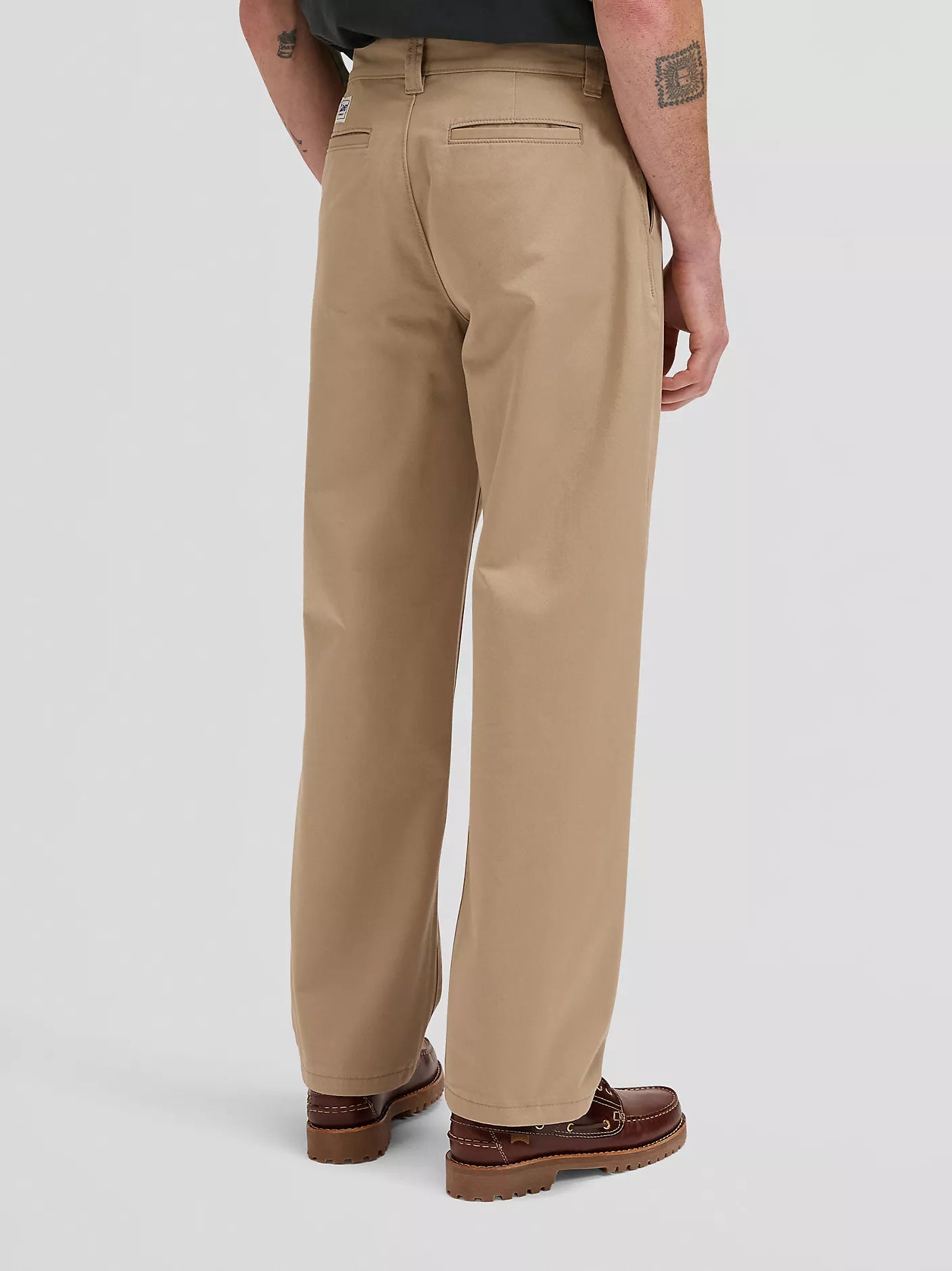 WORKWEAR CHINO LOOSE FIT IN COTONE PERFECT KHAKI