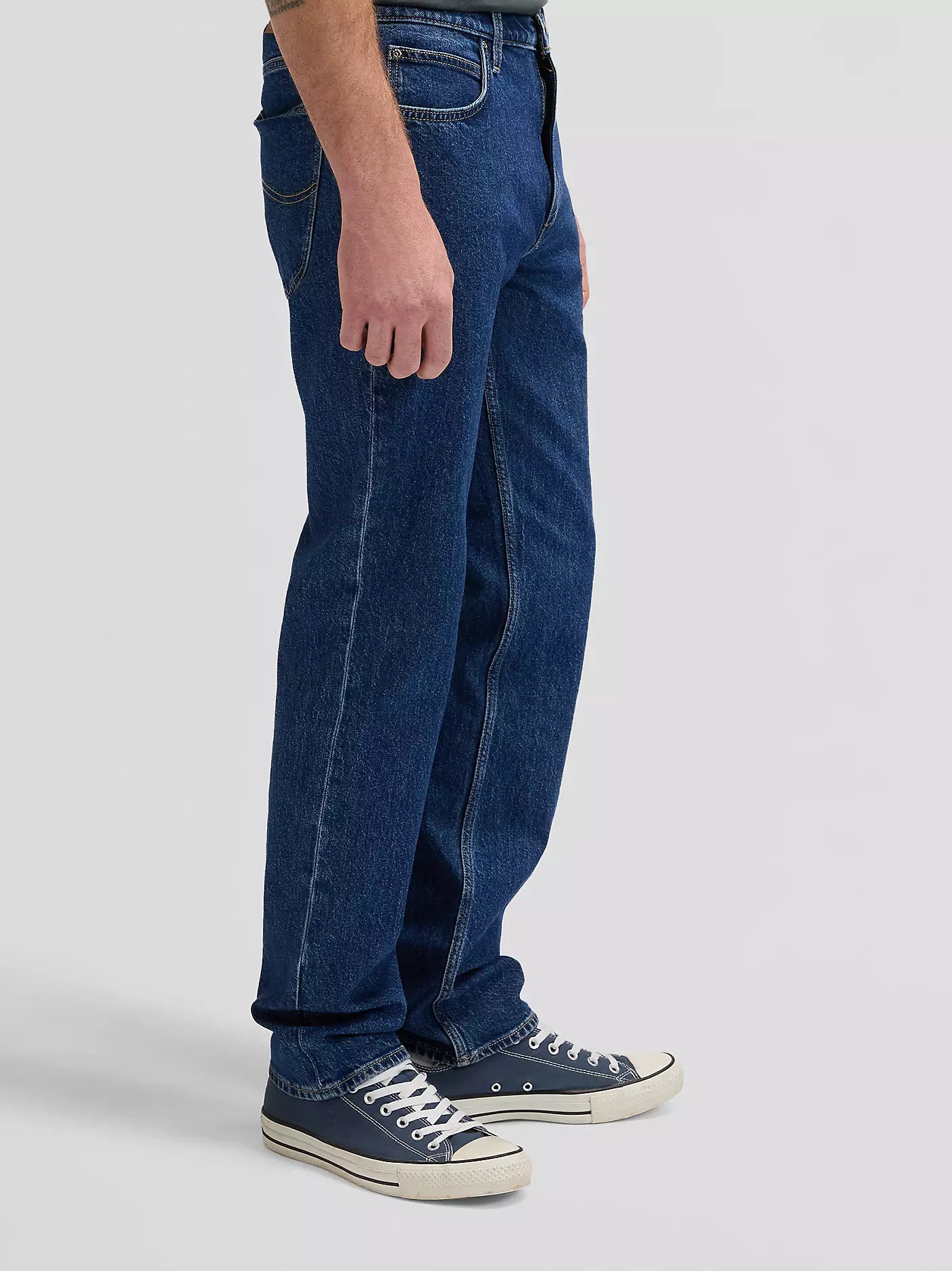 JEANS WEST REGULAR FIT IN COTONE INDIGO WARP