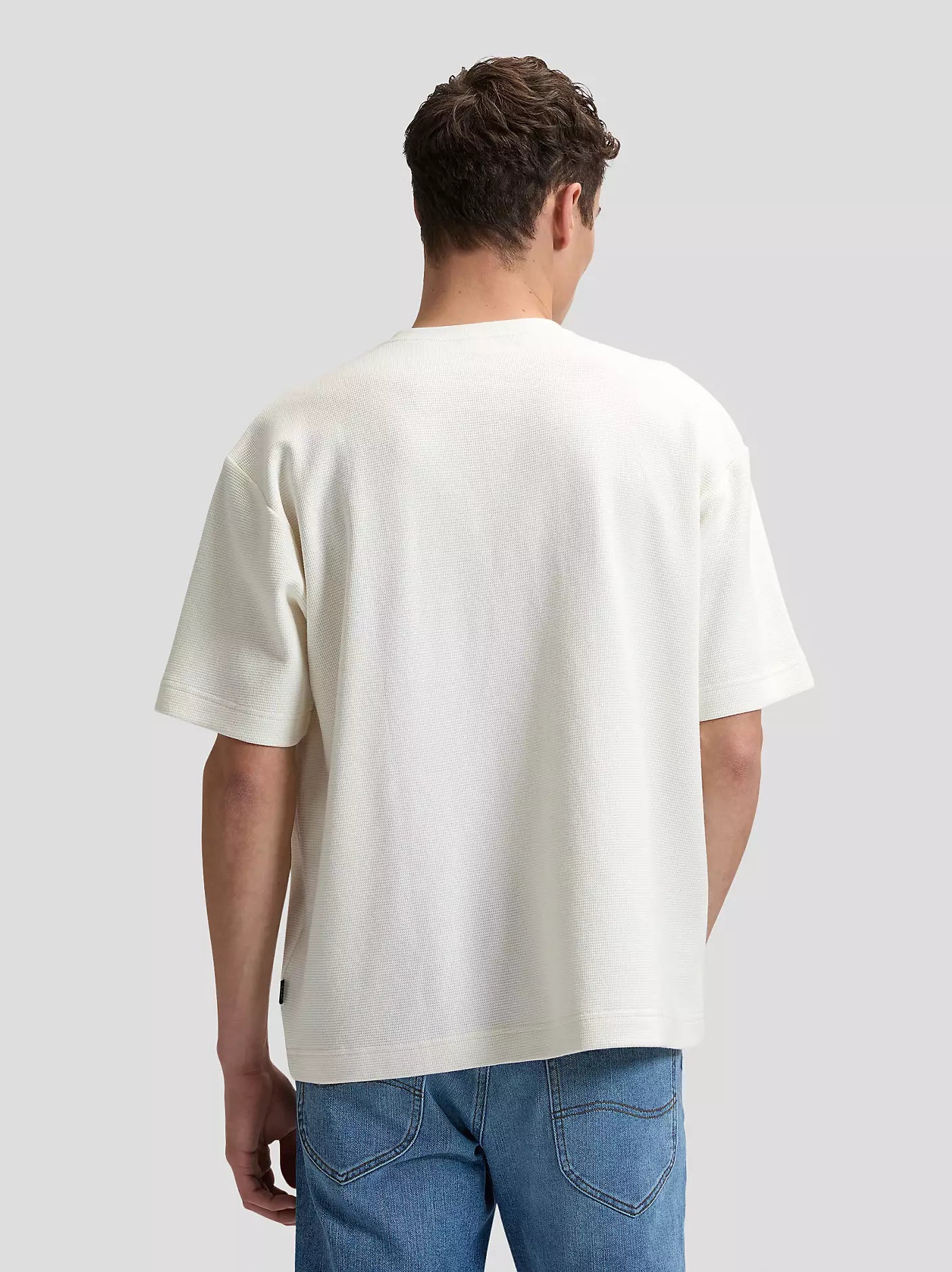 T-SHIRT RELAXED FIT IN COTONE NATURAL