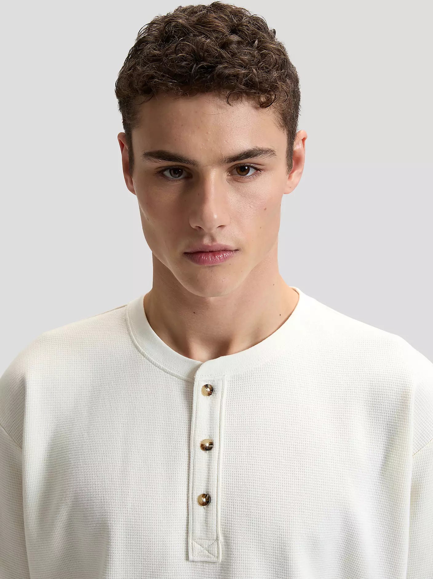 T-SHIRT RELAXED FIT IN COTONE NATURAL