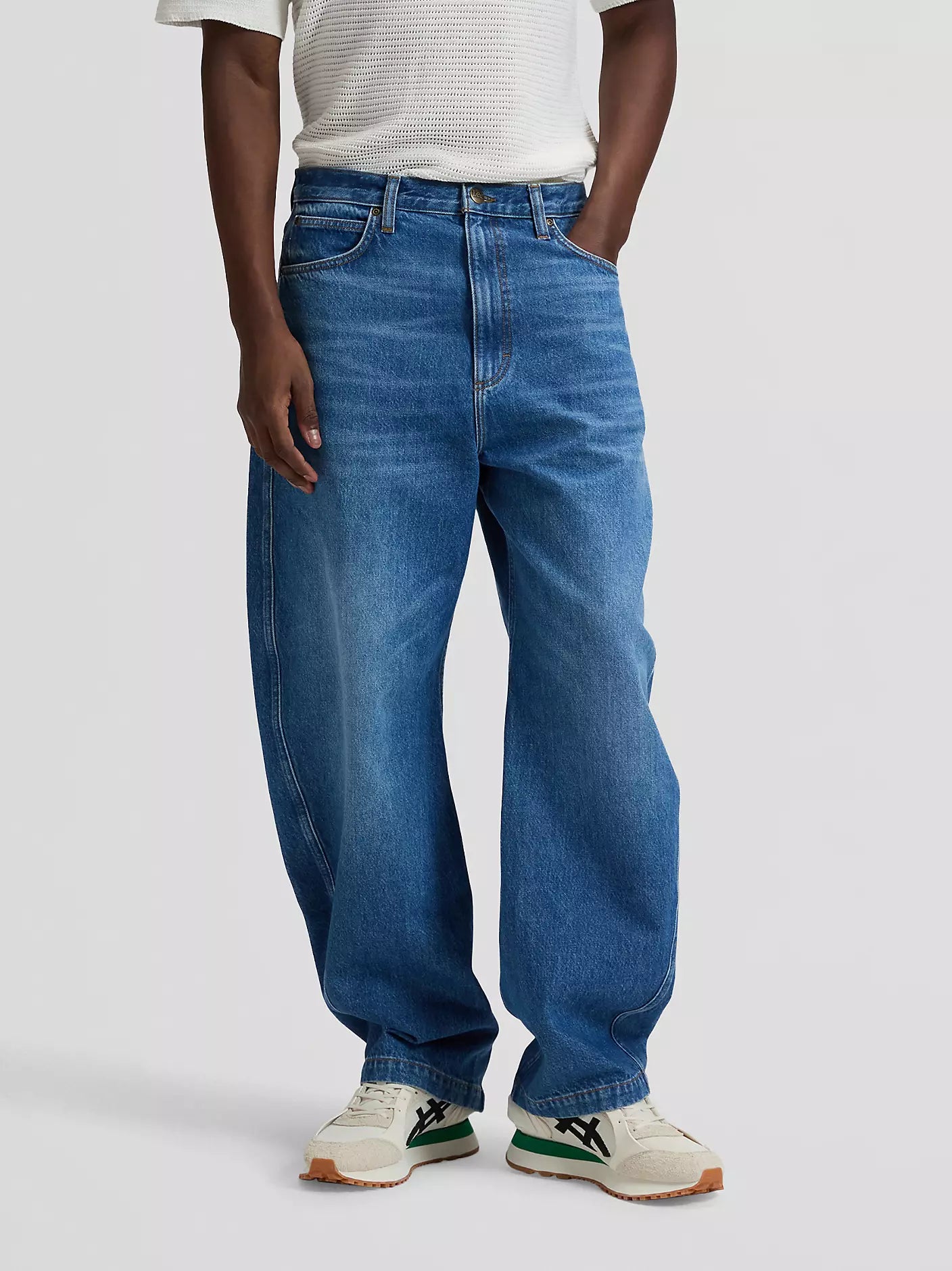 JEANS BARREL LOOSE FIT IN COTONE MODERN MAKER