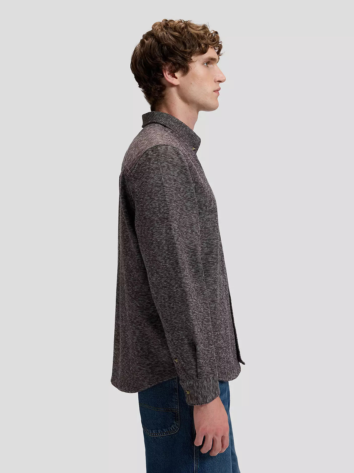 CAMICIA IN COTONE MARRONE