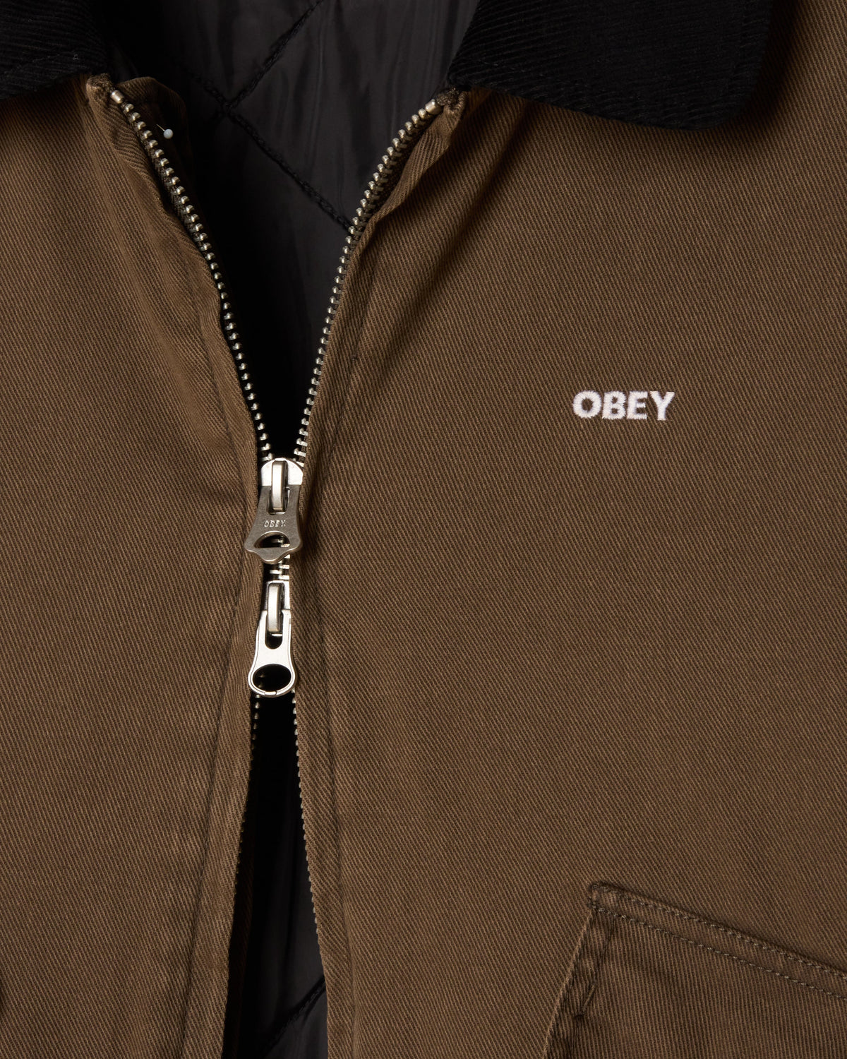 OBEY - FADE WASH CWU JACKET