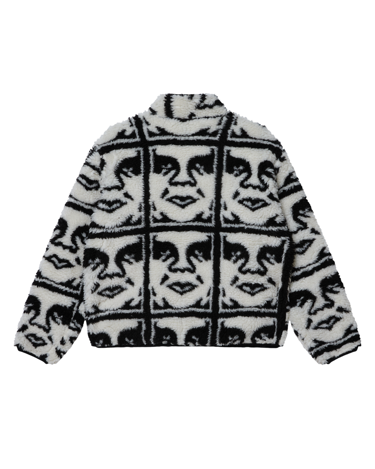 OBEY - REPEATED ICON SHERPA JACKET