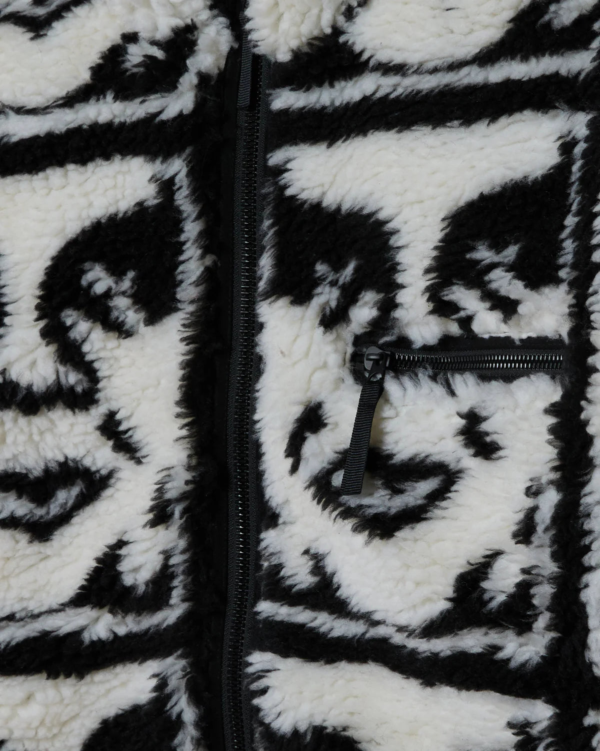 OBEY - REPEATED ICON SHERPA JACKET