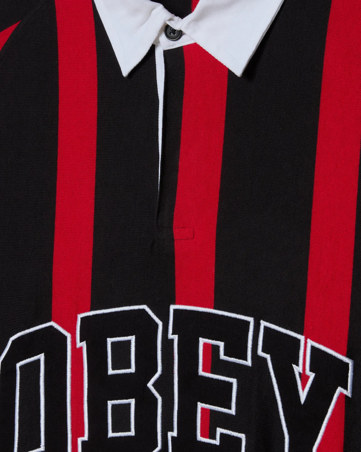 OBEY - LANDON STRIPE POLO LS