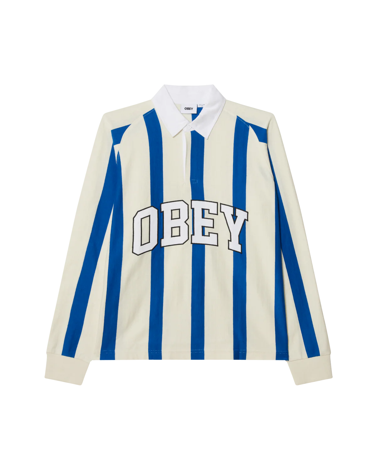 OBEY - LANDON STRIPE POLO LS