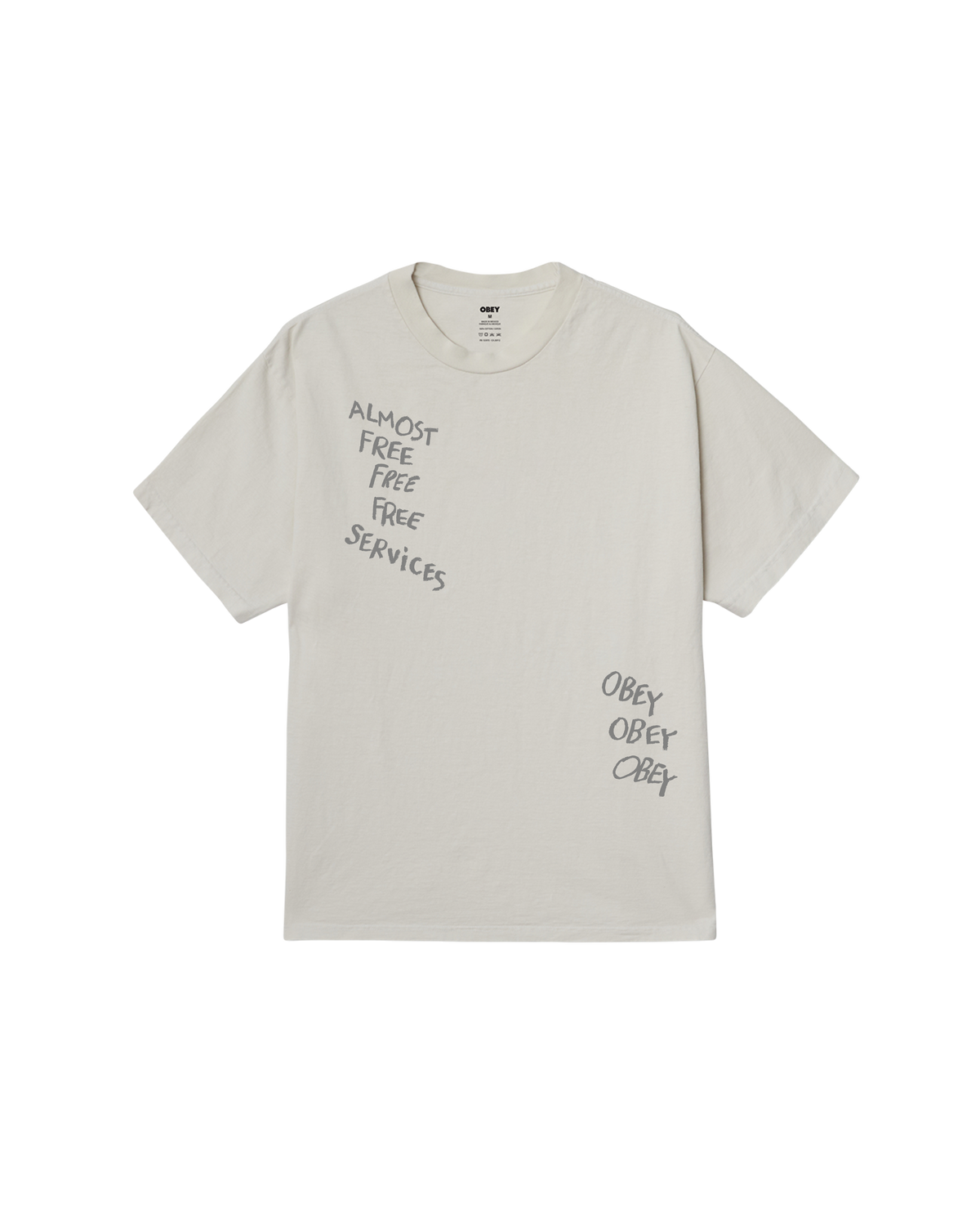 T-SHIRT OVERSIZE FIT IN COTONE BIANCO