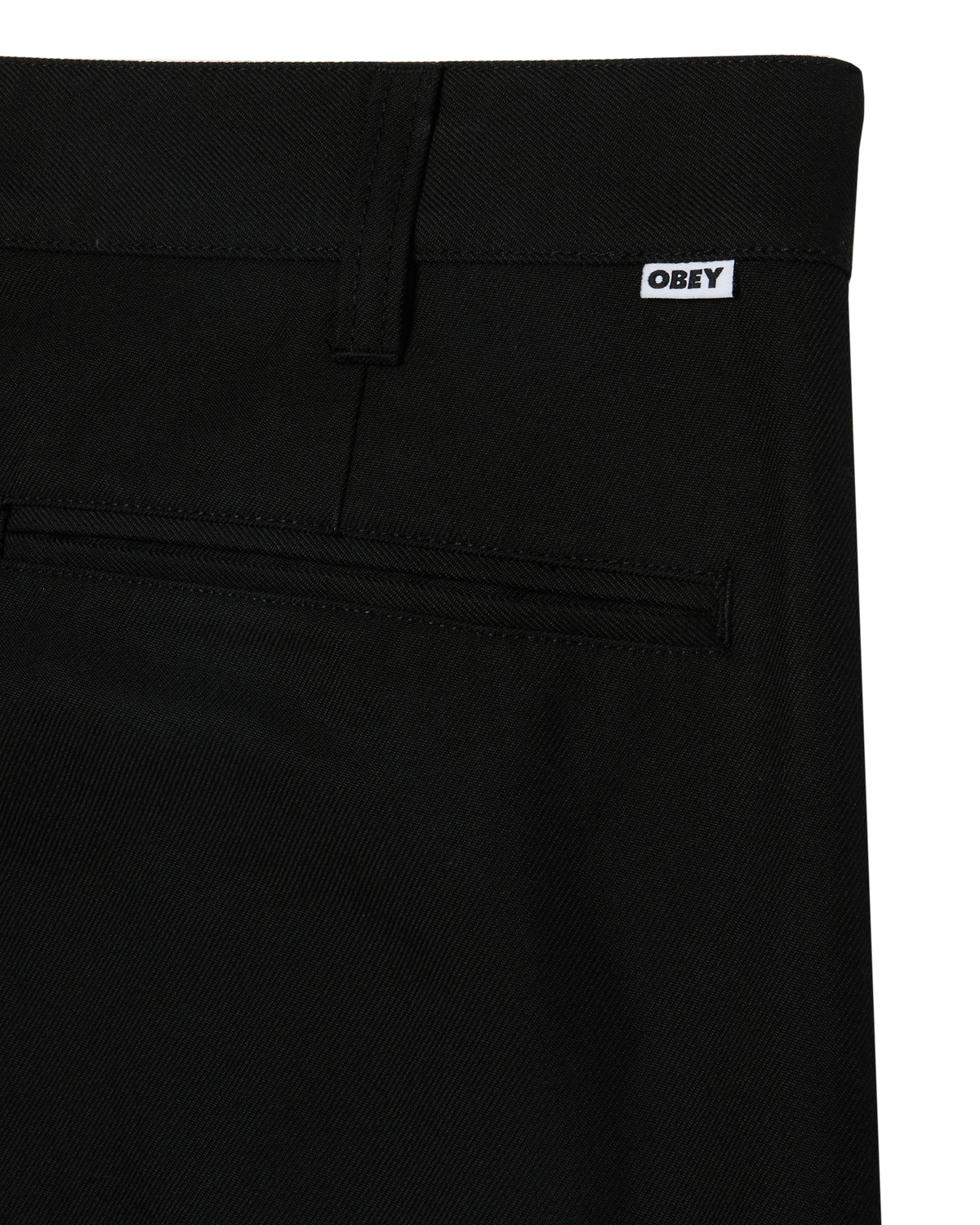 PANTALONI DRITTI RELAXED FIT NERI