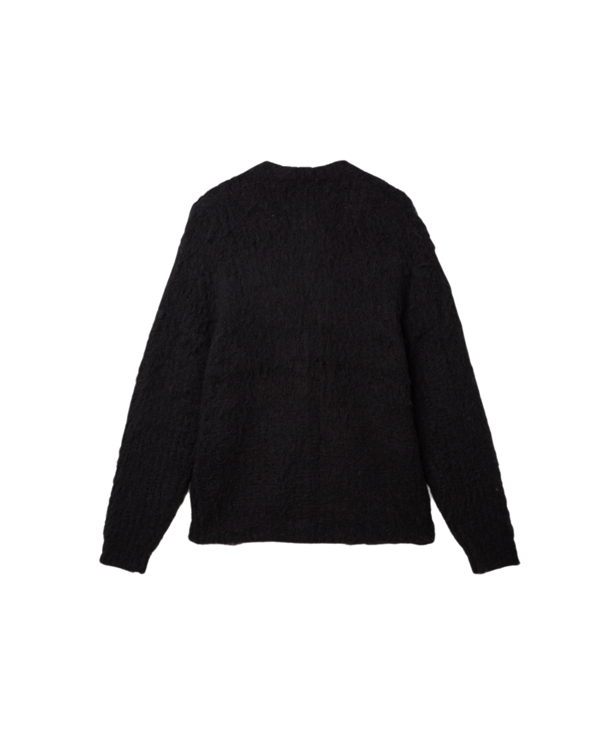 CARDIGAN MORBIDO REGULAR FIT NERO