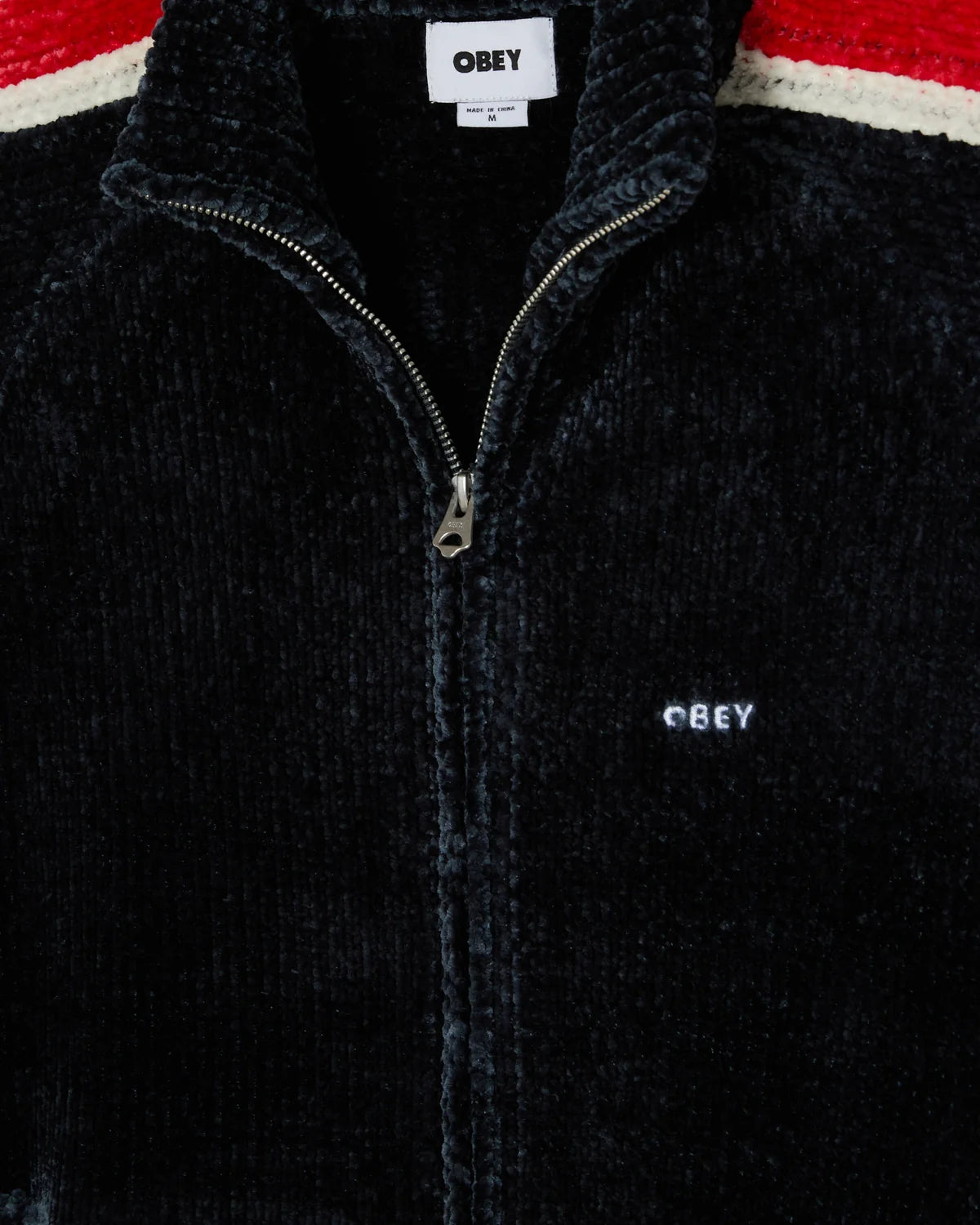 FELPA CON ZIP IN CINIGLIA BLU
