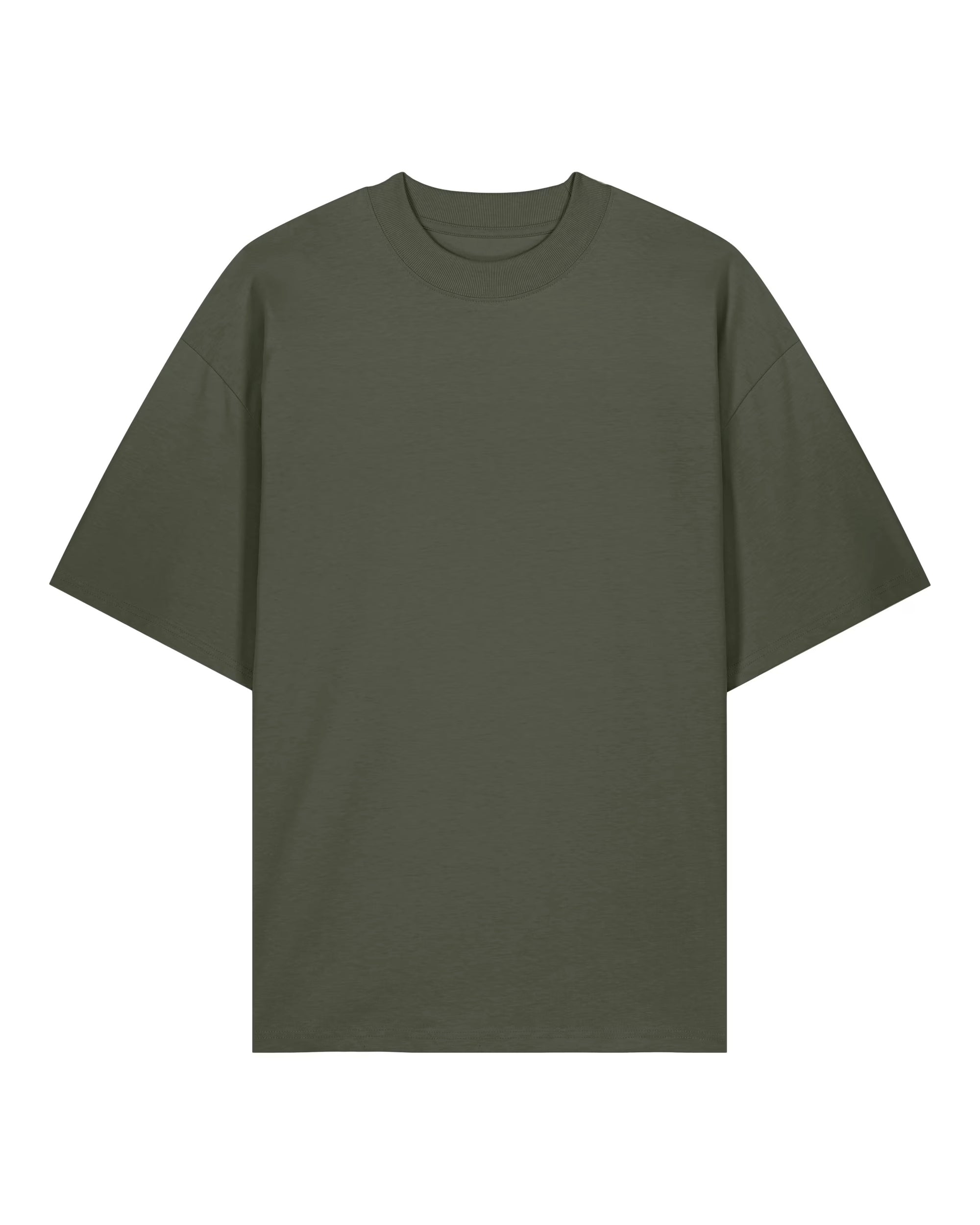 T-SHIRT BOX FIT IN COTONE VERDE