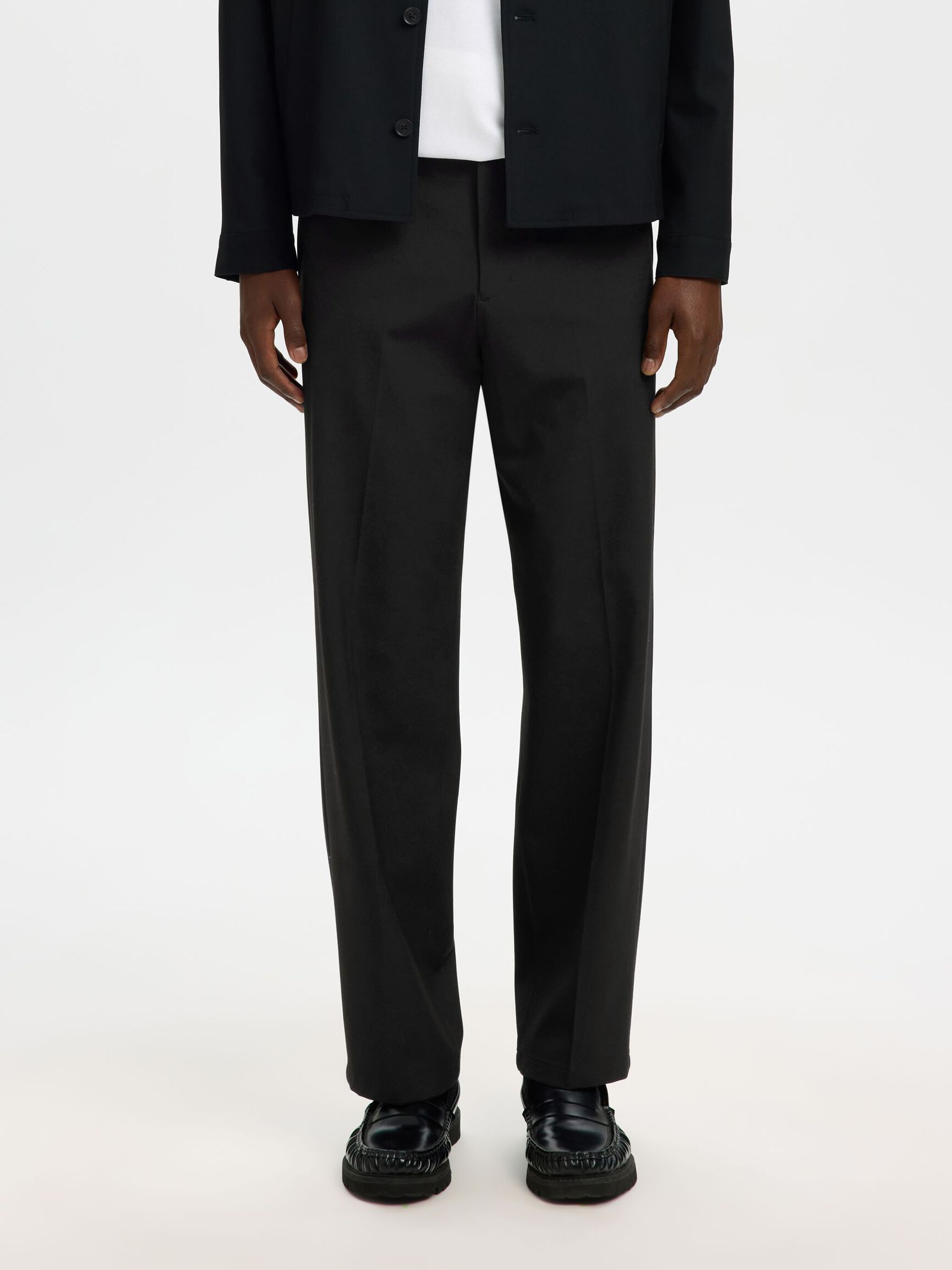 PANTALONI LOOSE FIT NERI
