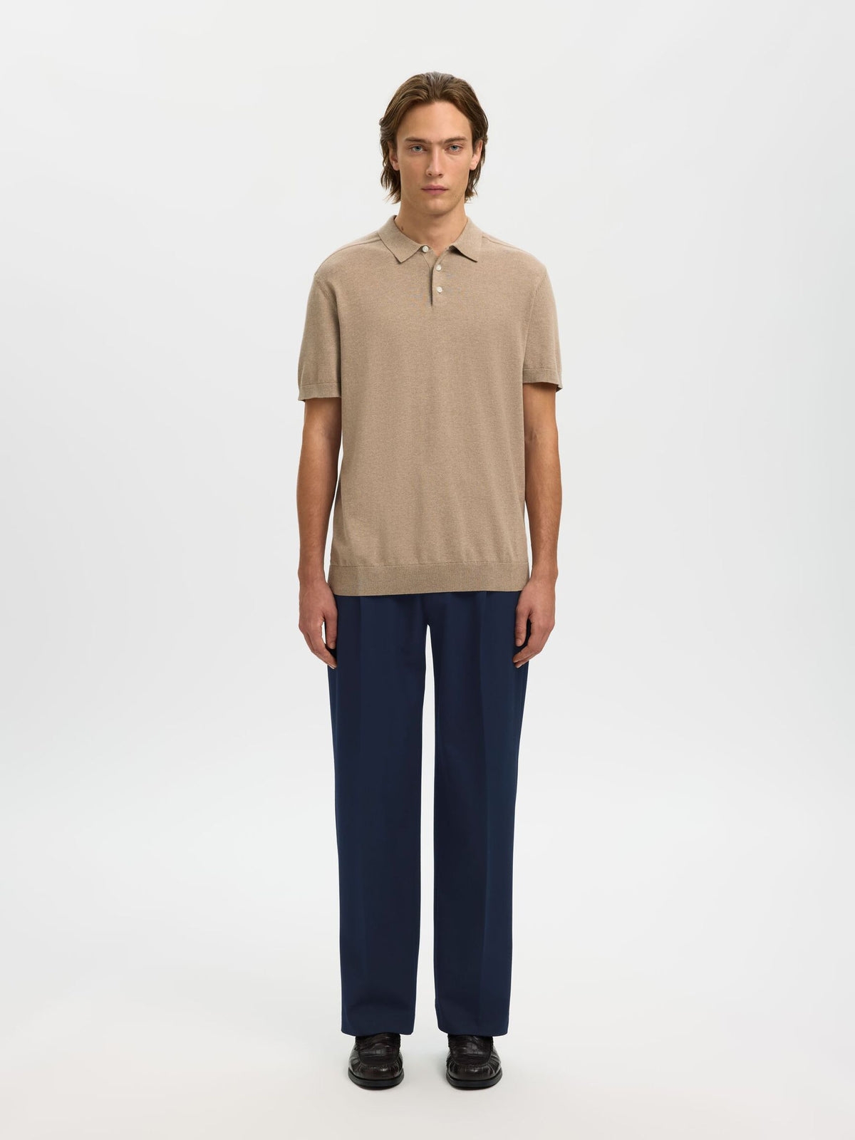 PANTALONI LOOSE FIT BLU