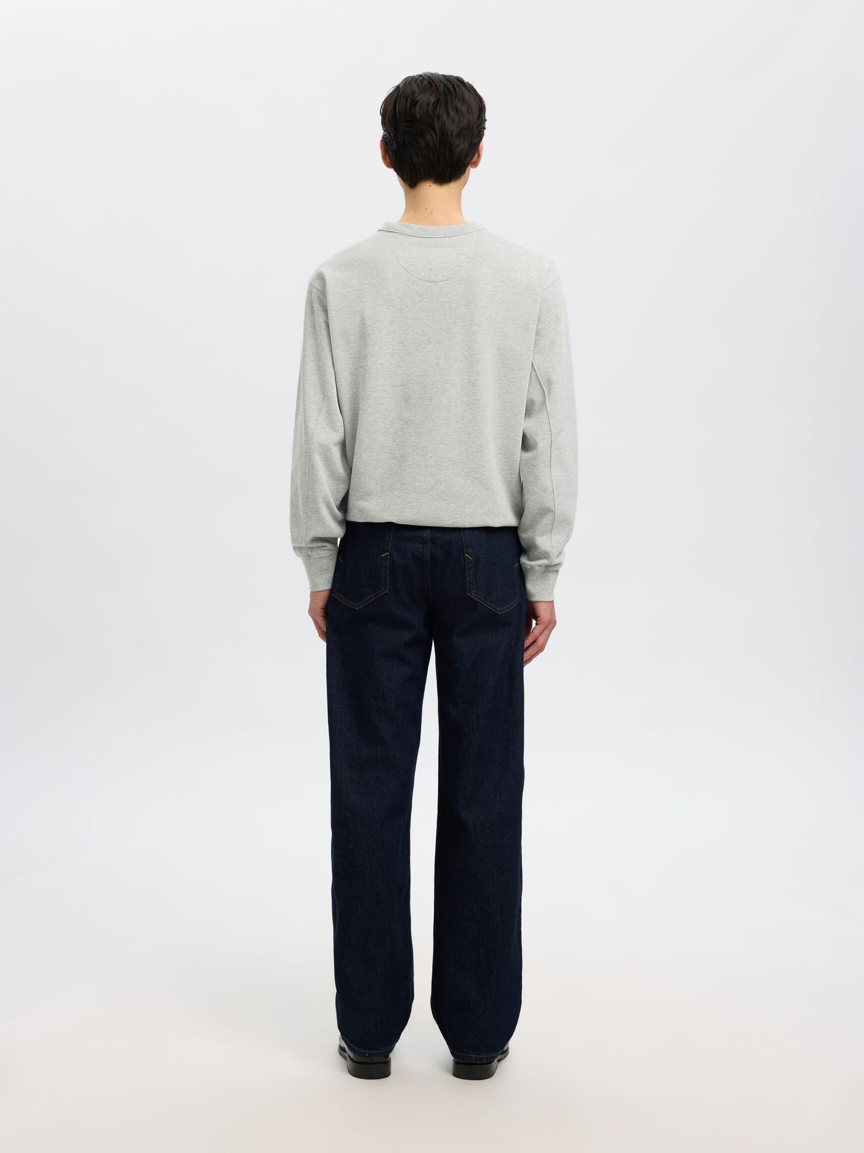 JEANS LOOSE FIT BLU SCURO