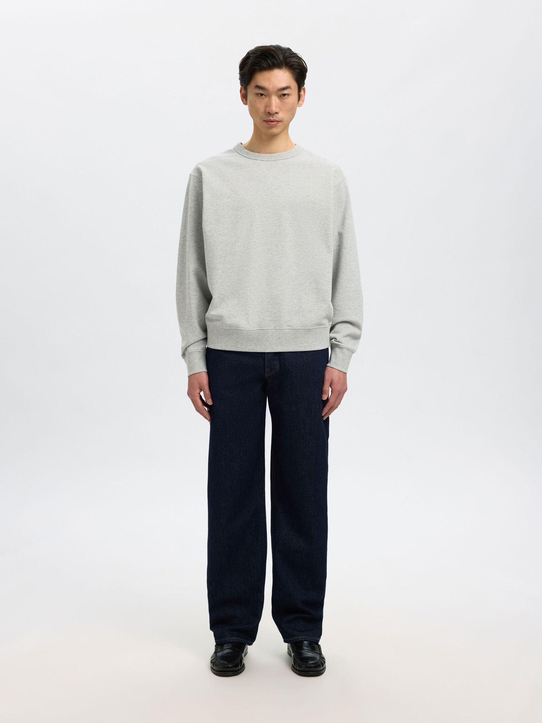 JEANS LOOSE FIT BLU SCURO