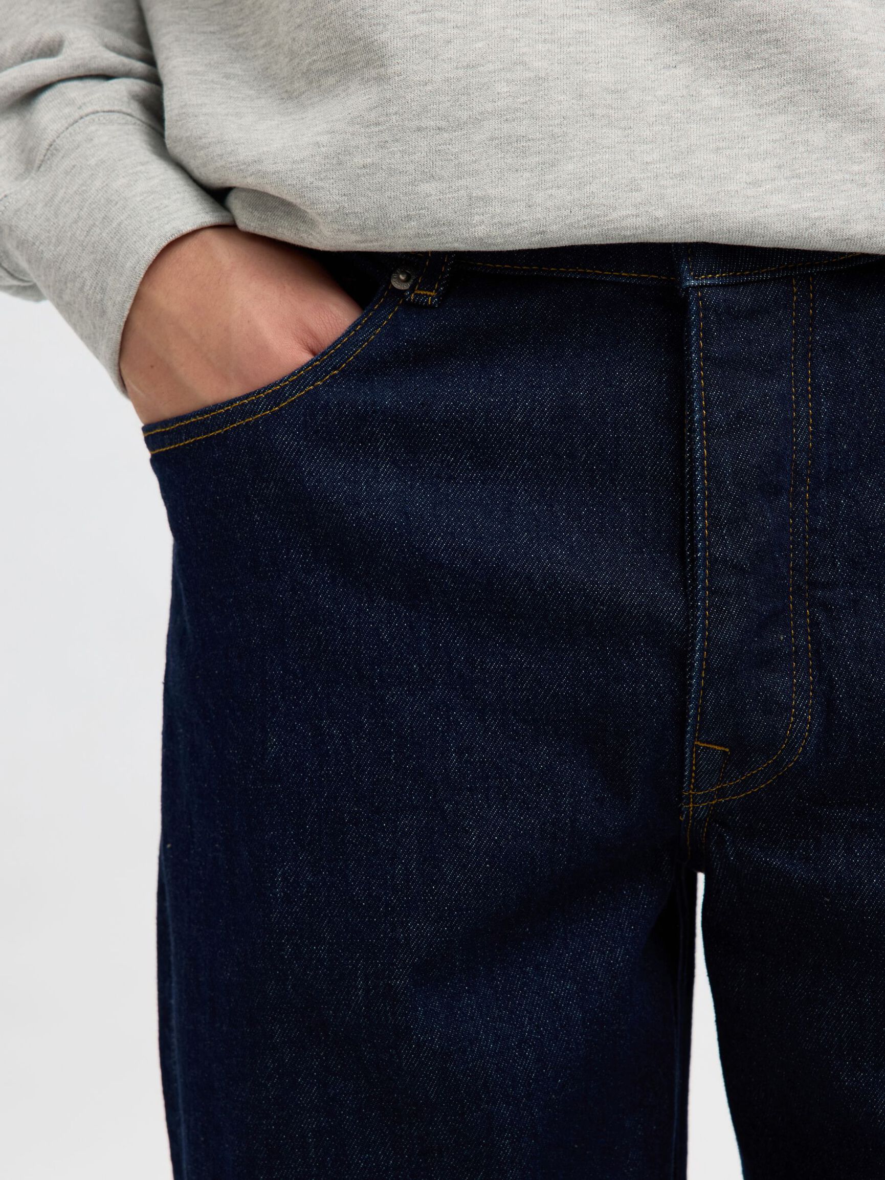 JEANS LOOSE FIT BLU SCURO