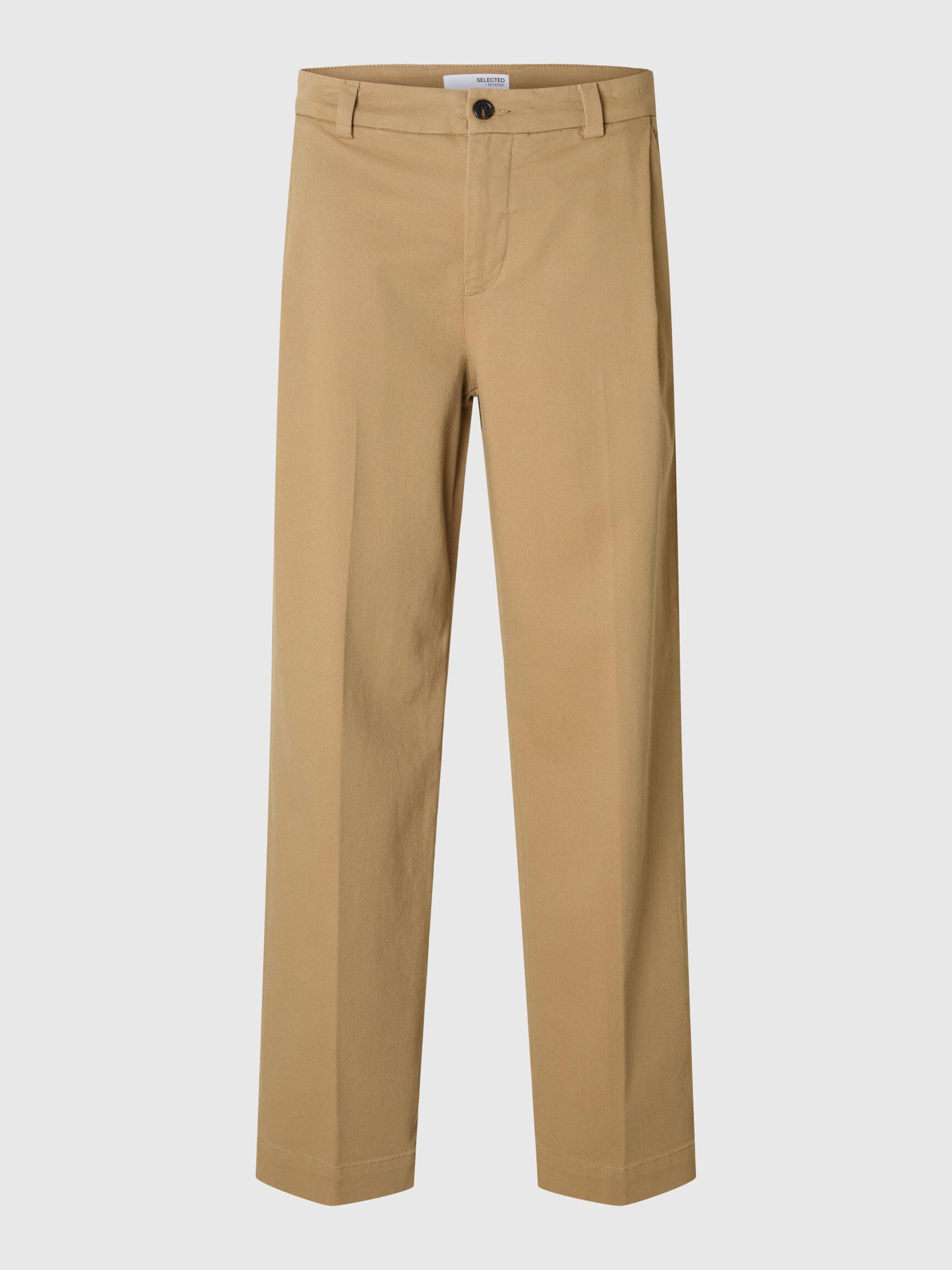 CHINO LOOSE FIT IN TWILL DI COTONE