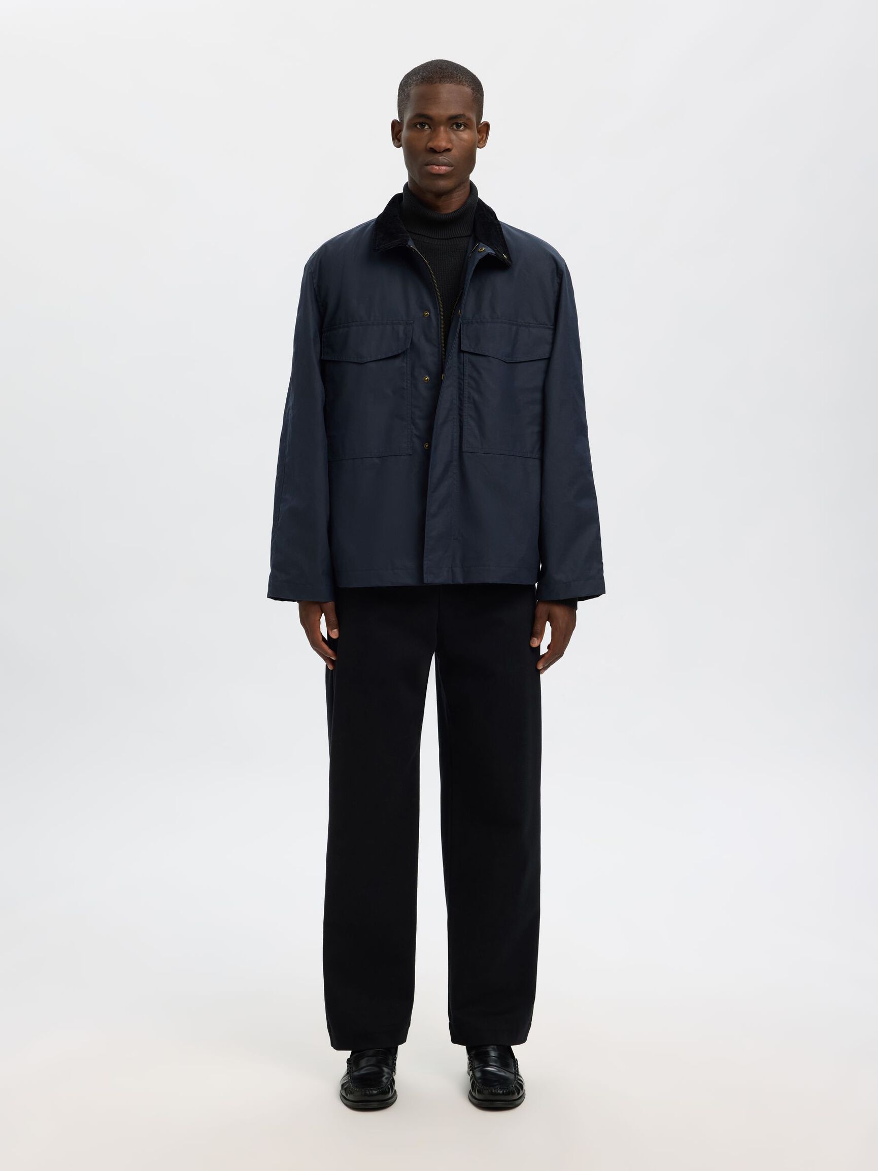 DOLCEVITA IN  CALDO E FITTO COTONE NERO