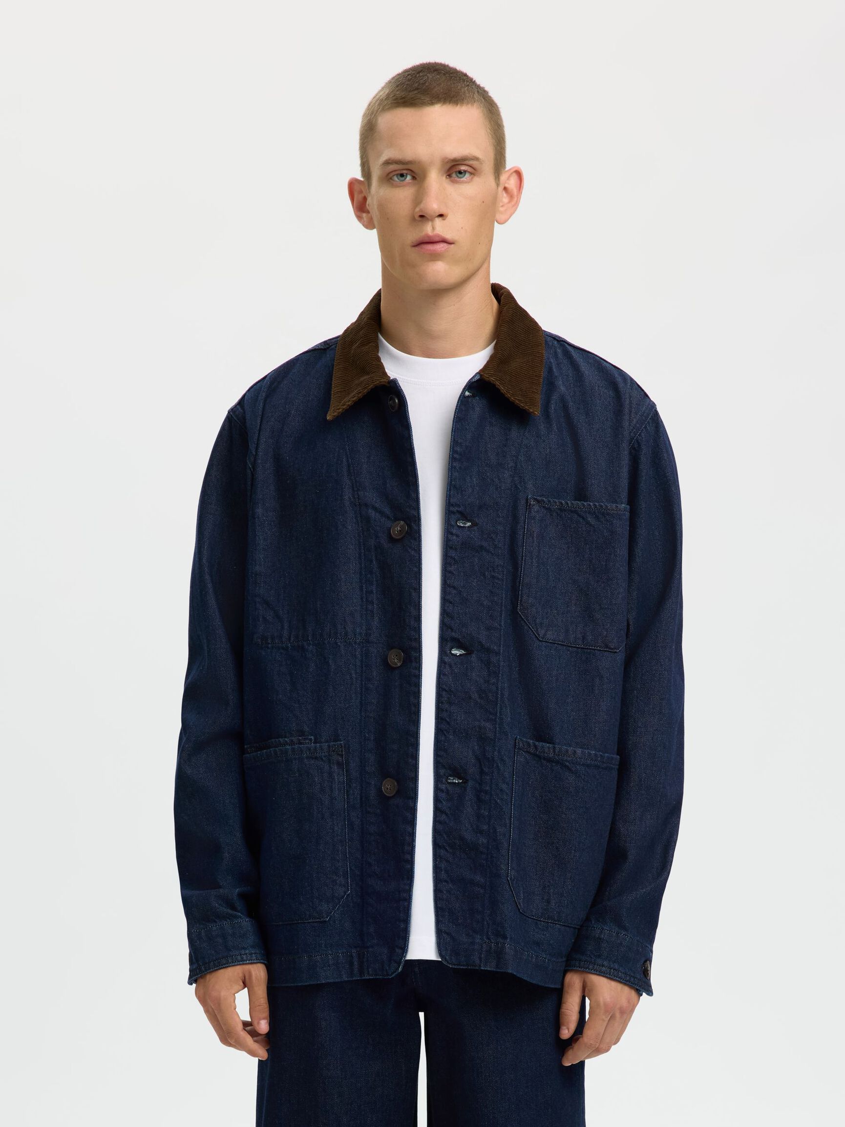 GIACCA DI JEANS BLU