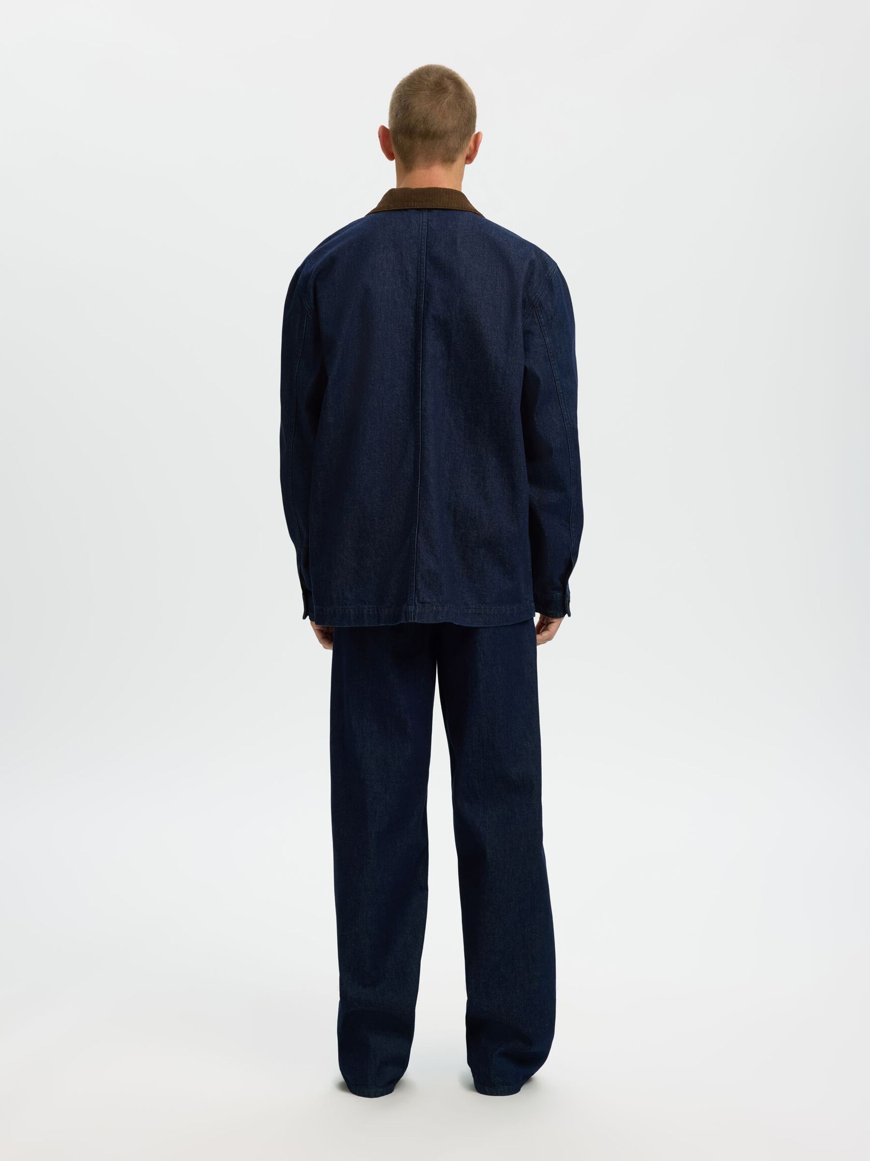 GIACCA DI JEANS BLU