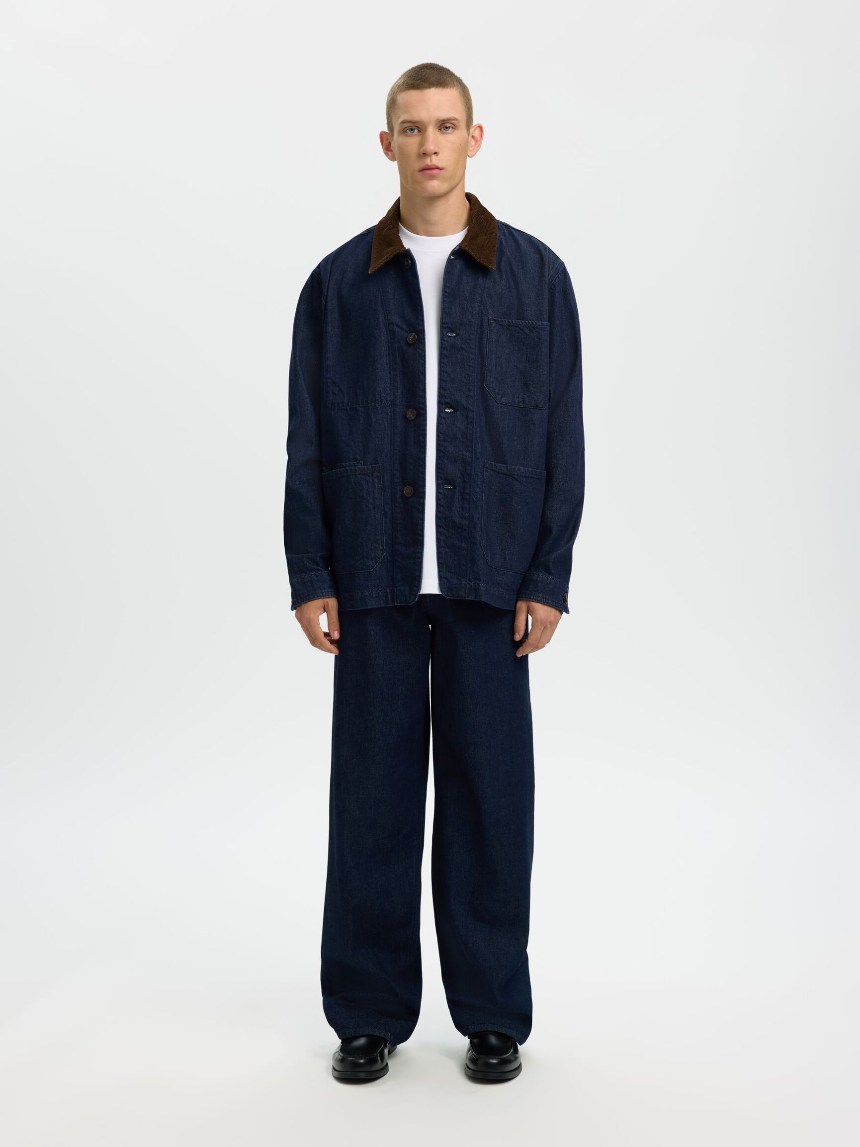 GIACCA DI JEANS BLU
