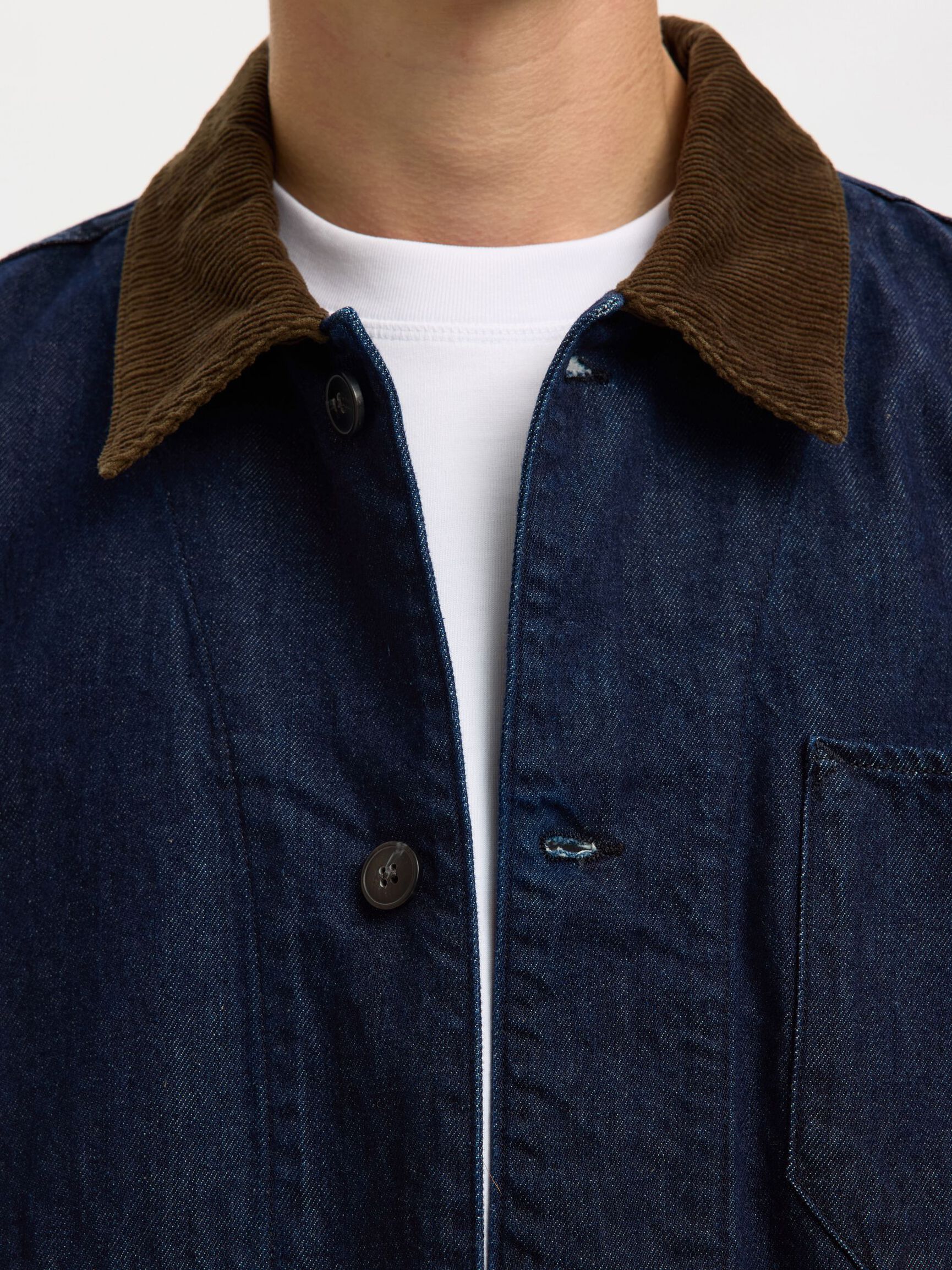 GIACCA DI JEANS BLU