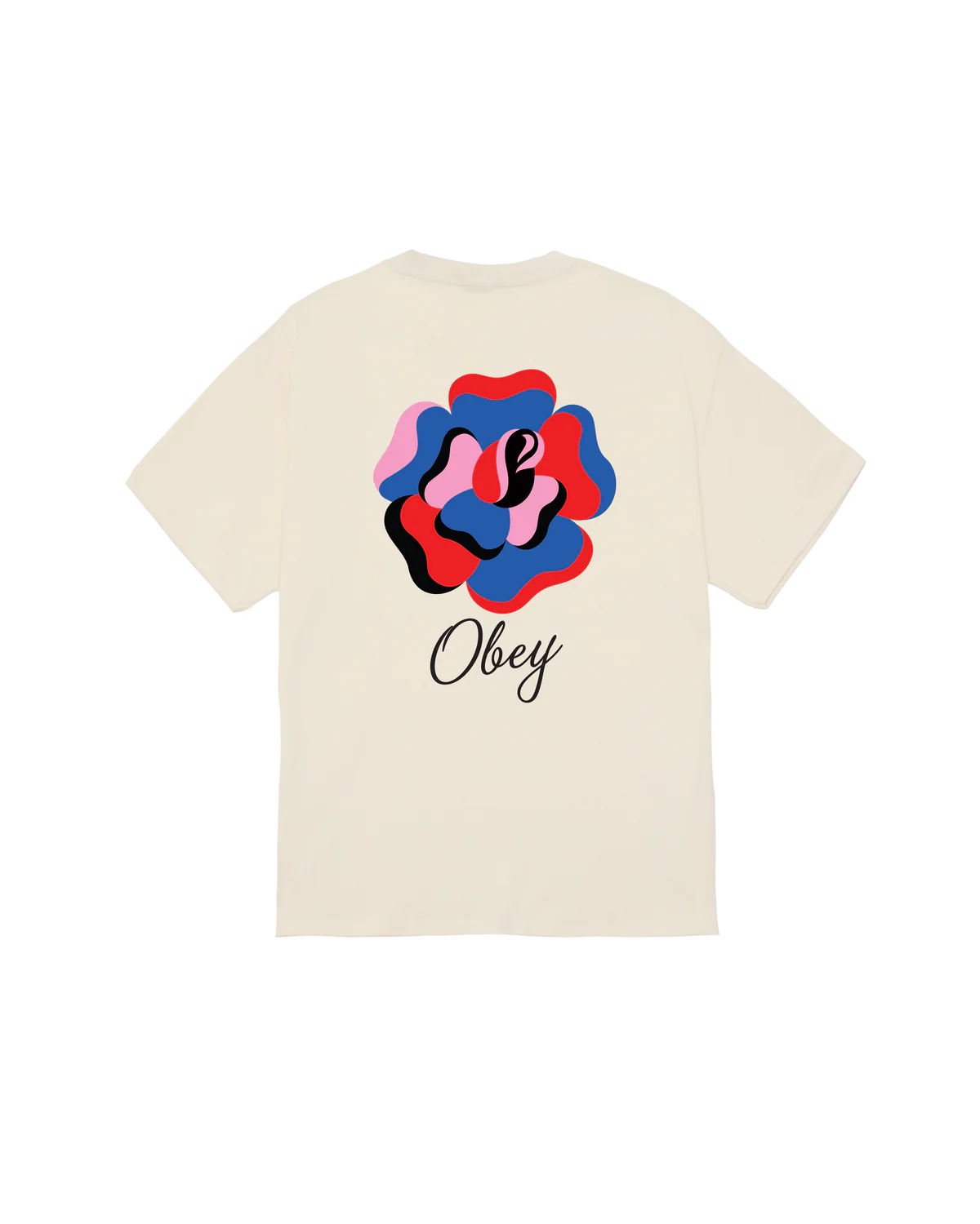 T-SHIRT PAPER ROSE  IN COTONE CREMA
