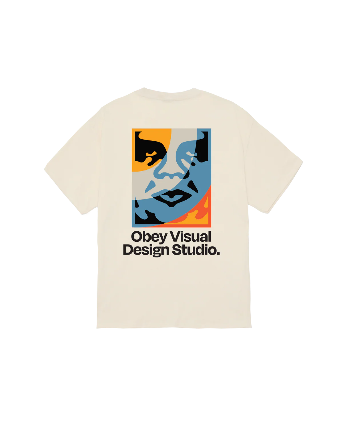 T-SHIRT VISUAL DESIGN STUDIO IN COTONE CREMA