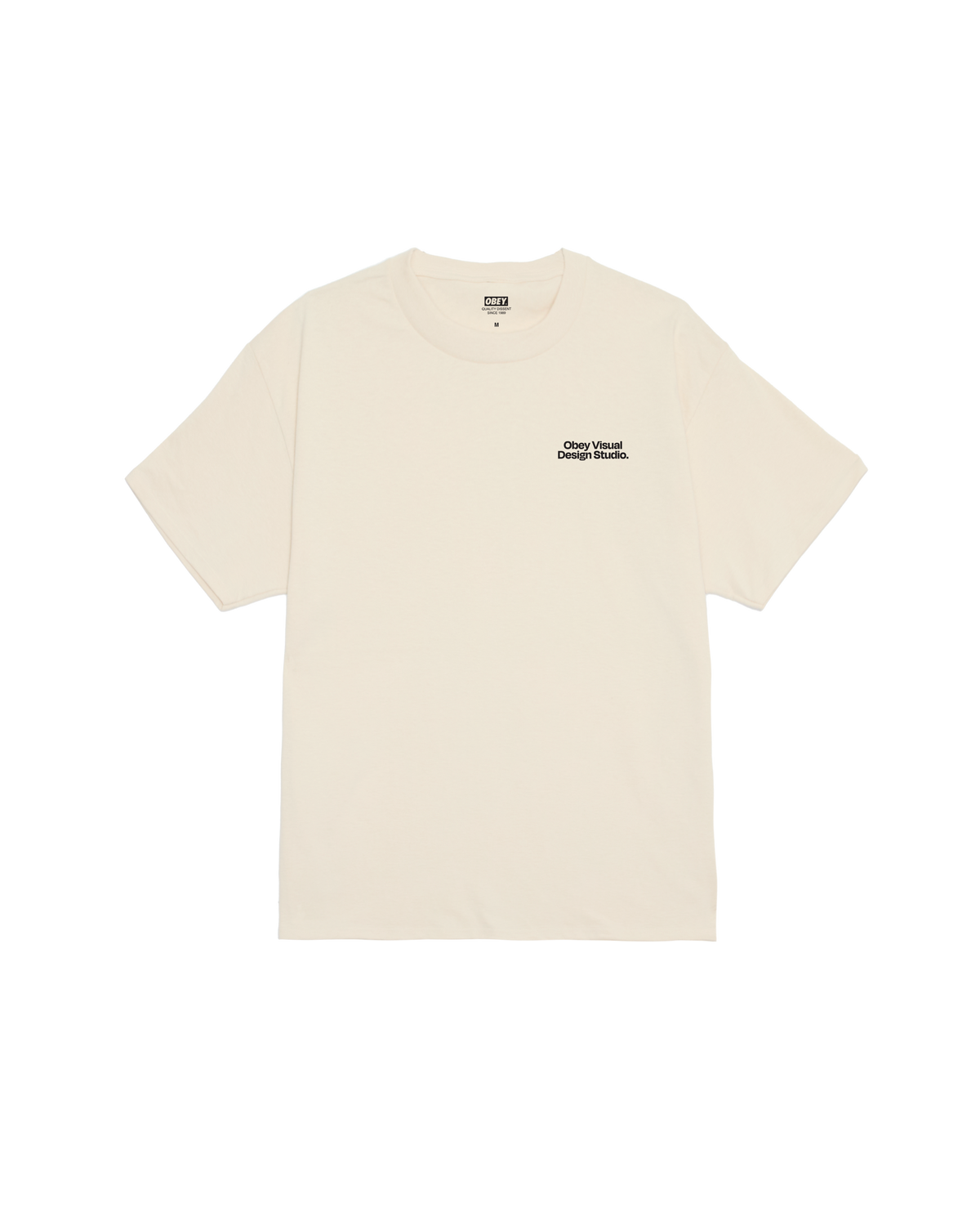 T-SHIRT VISUAL DESIGN STUDIO IN COTONE CREMA