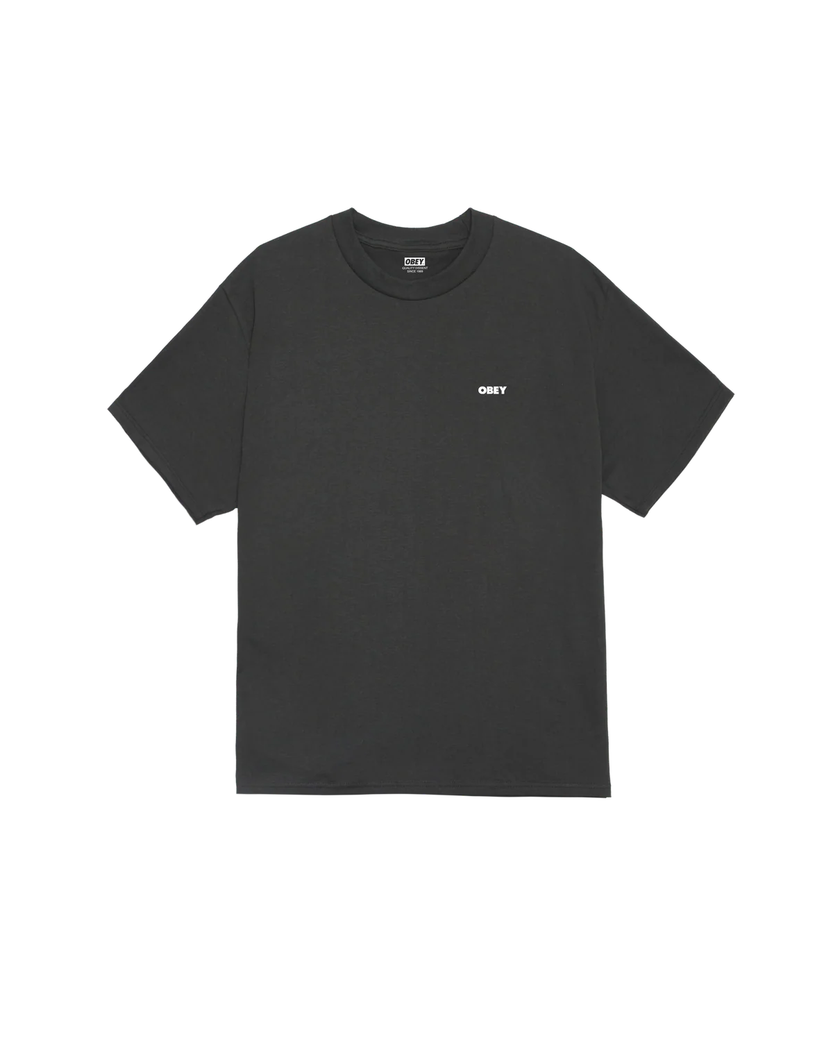 T-SHIRT TRUTH TO POWER IN COTONE NERO VINTAGE