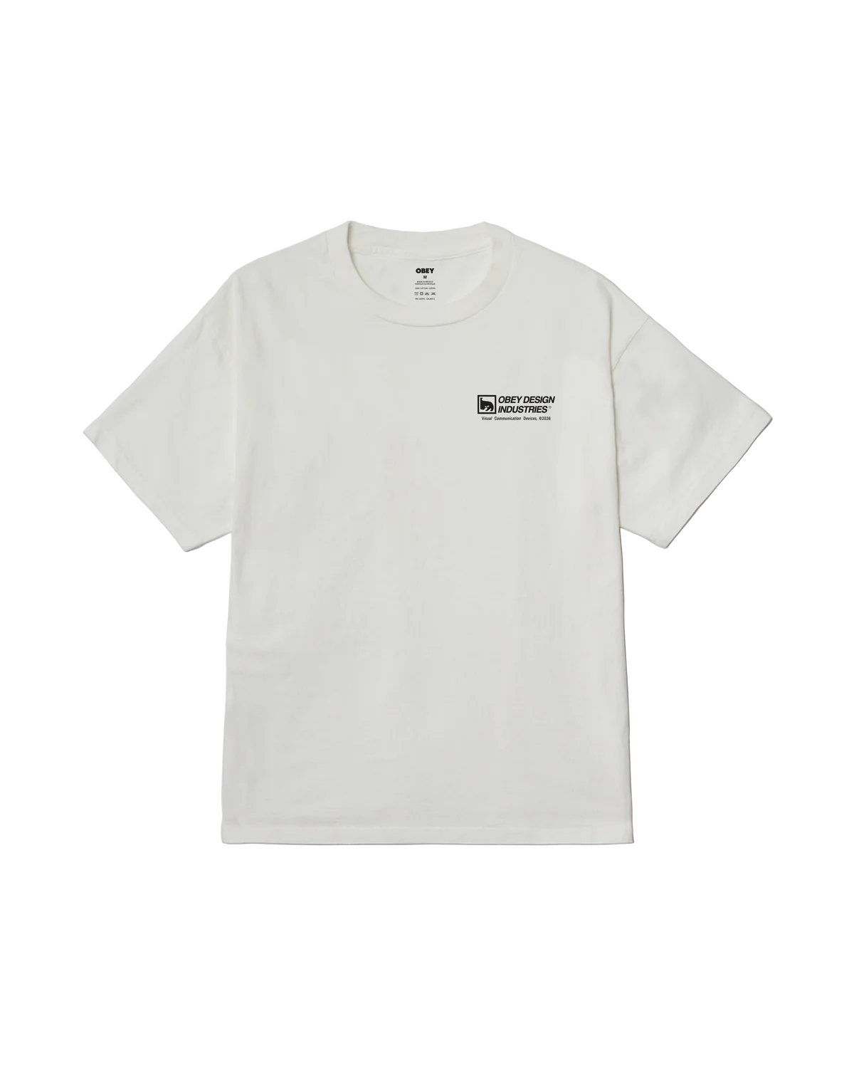 T-SHIRT DEVICES IN COTONE BIANCO VINTAGE