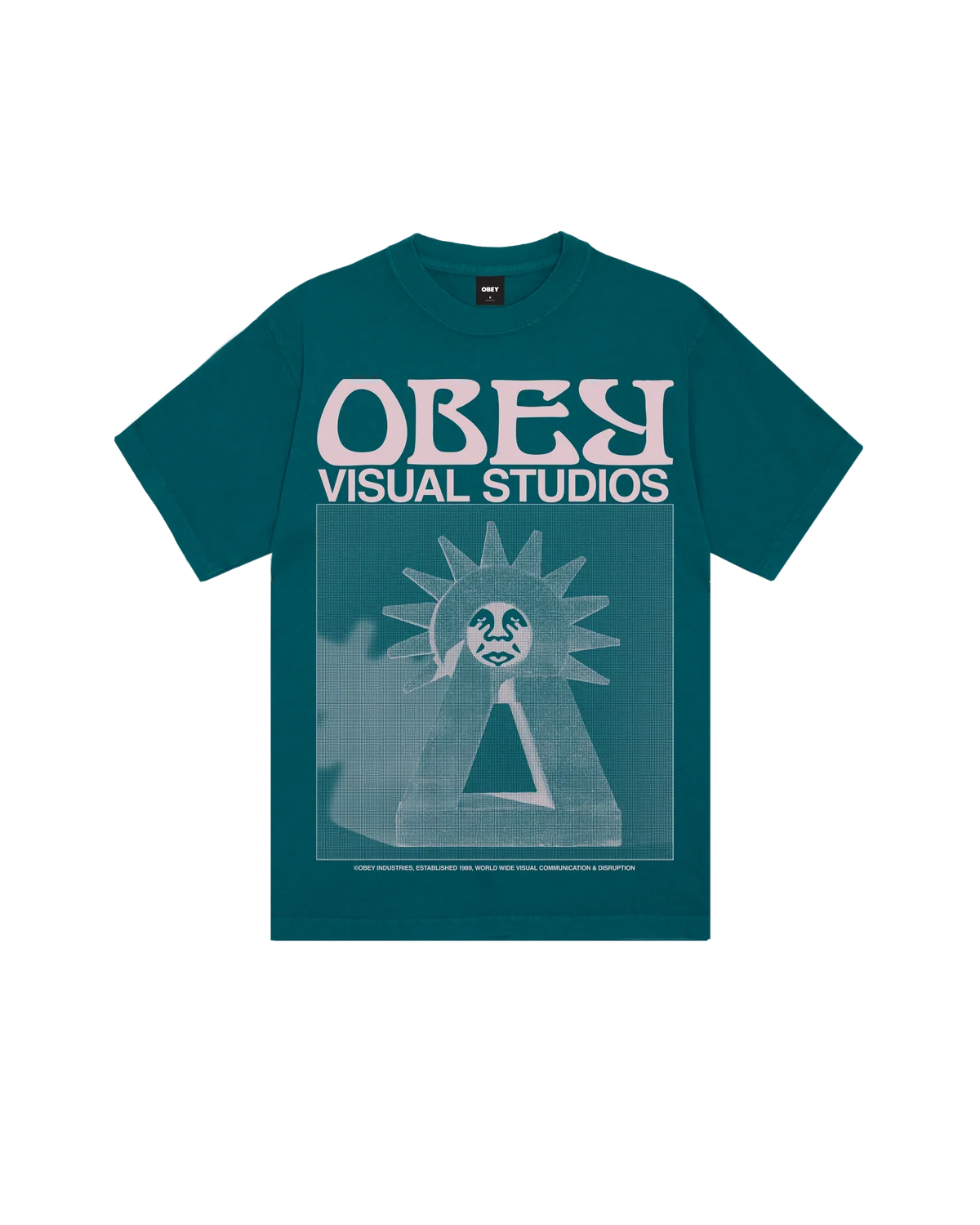 T-SHIRT RELAXED FIT IN COTONE VERDE
