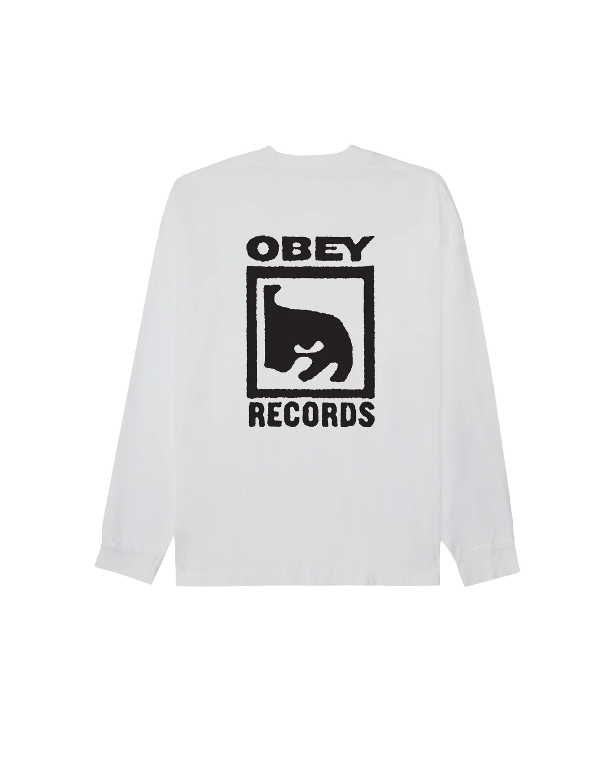 MAGLIA RECORDS ICON IN COTONE BIANCO VINTAGE