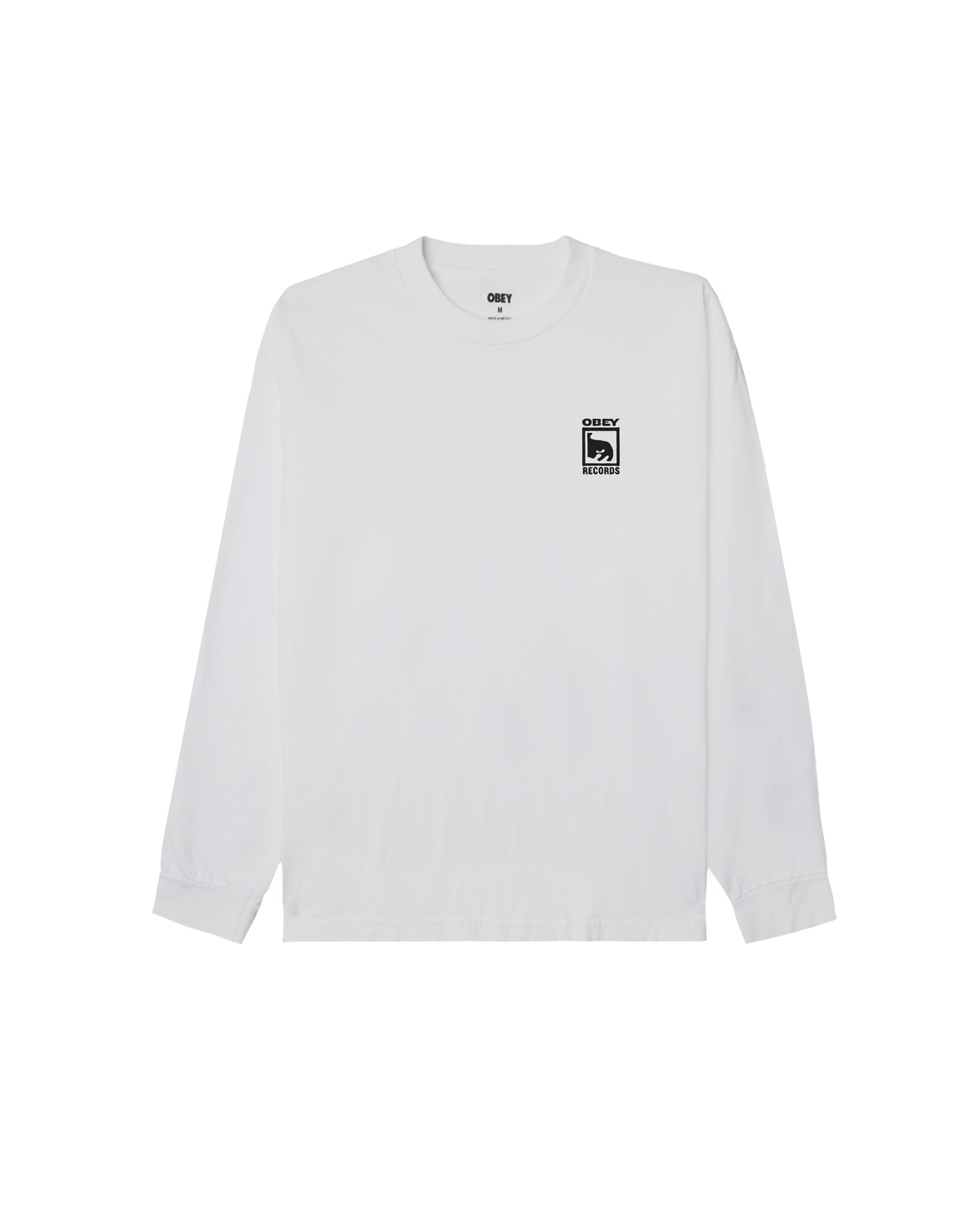 MAGLIA RECORDS ICON IN COTONE BIANCO VINTAGE