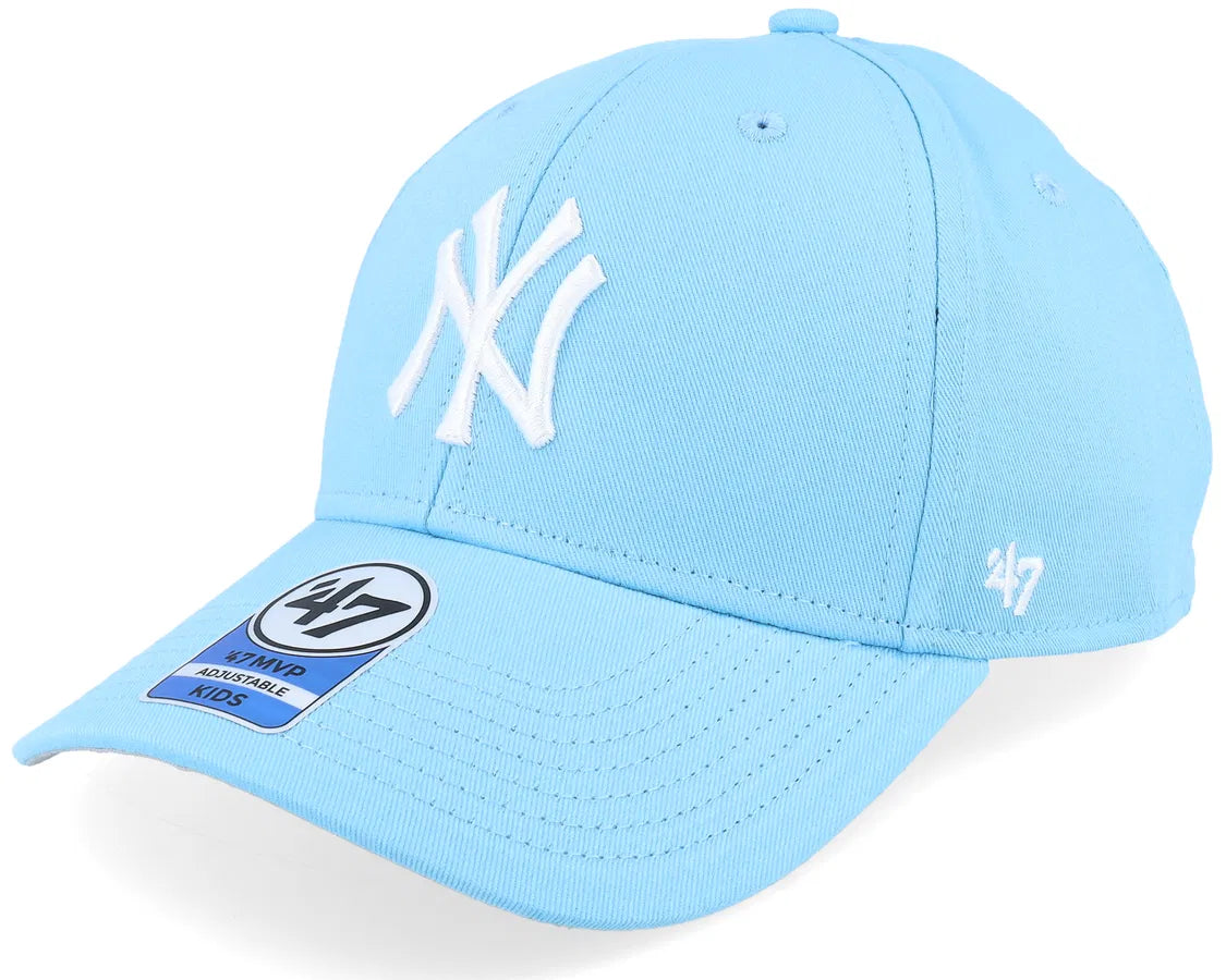 CAPPELLINO KIDS NY YANKEES IN COTONE AZZURRO
